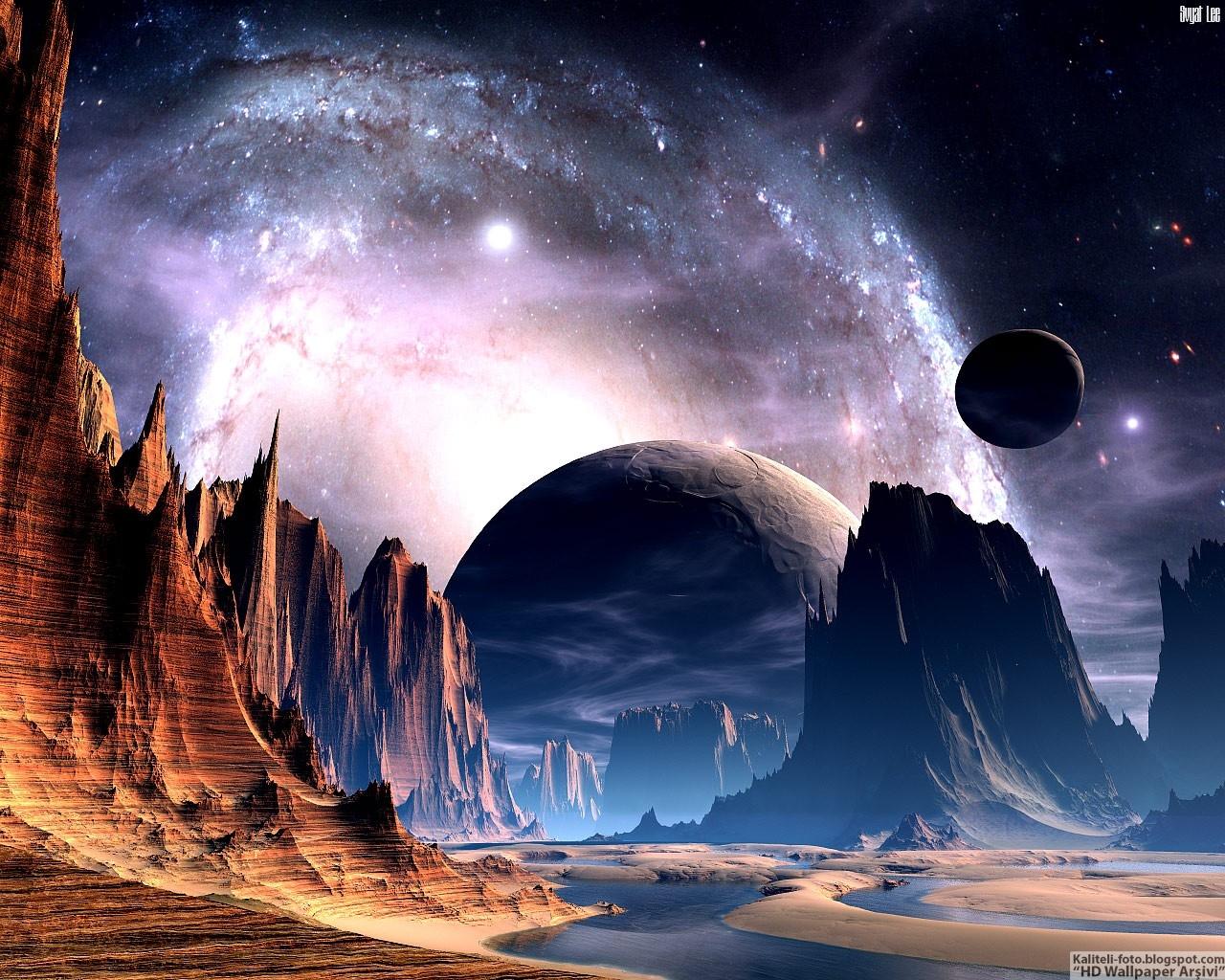 1280x1024 Space and the most beautiful view