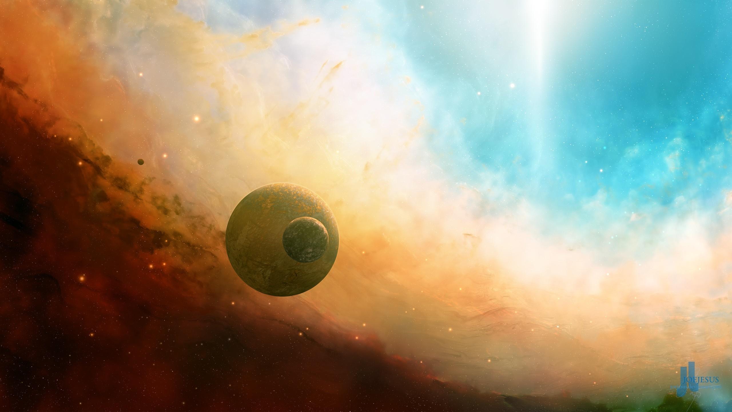 2560x1440 Full HD spacescapes wallpaper