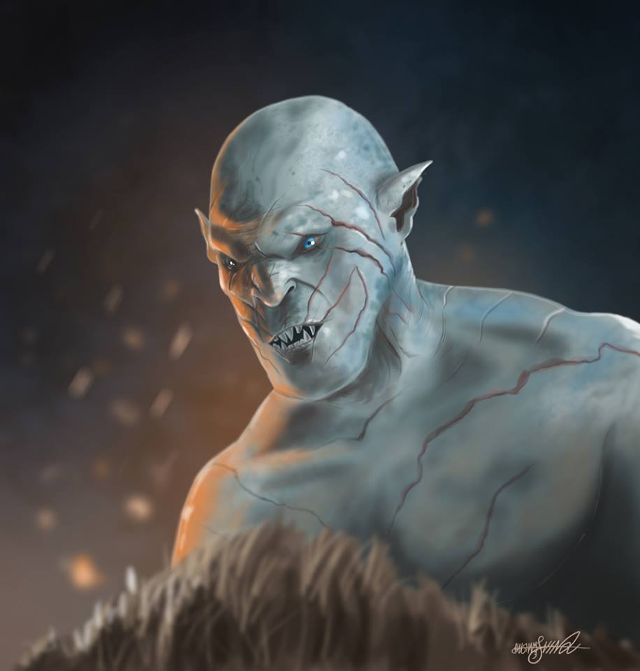 916x960 Drawing Azog from the Hobbit! (with video) Artists Community