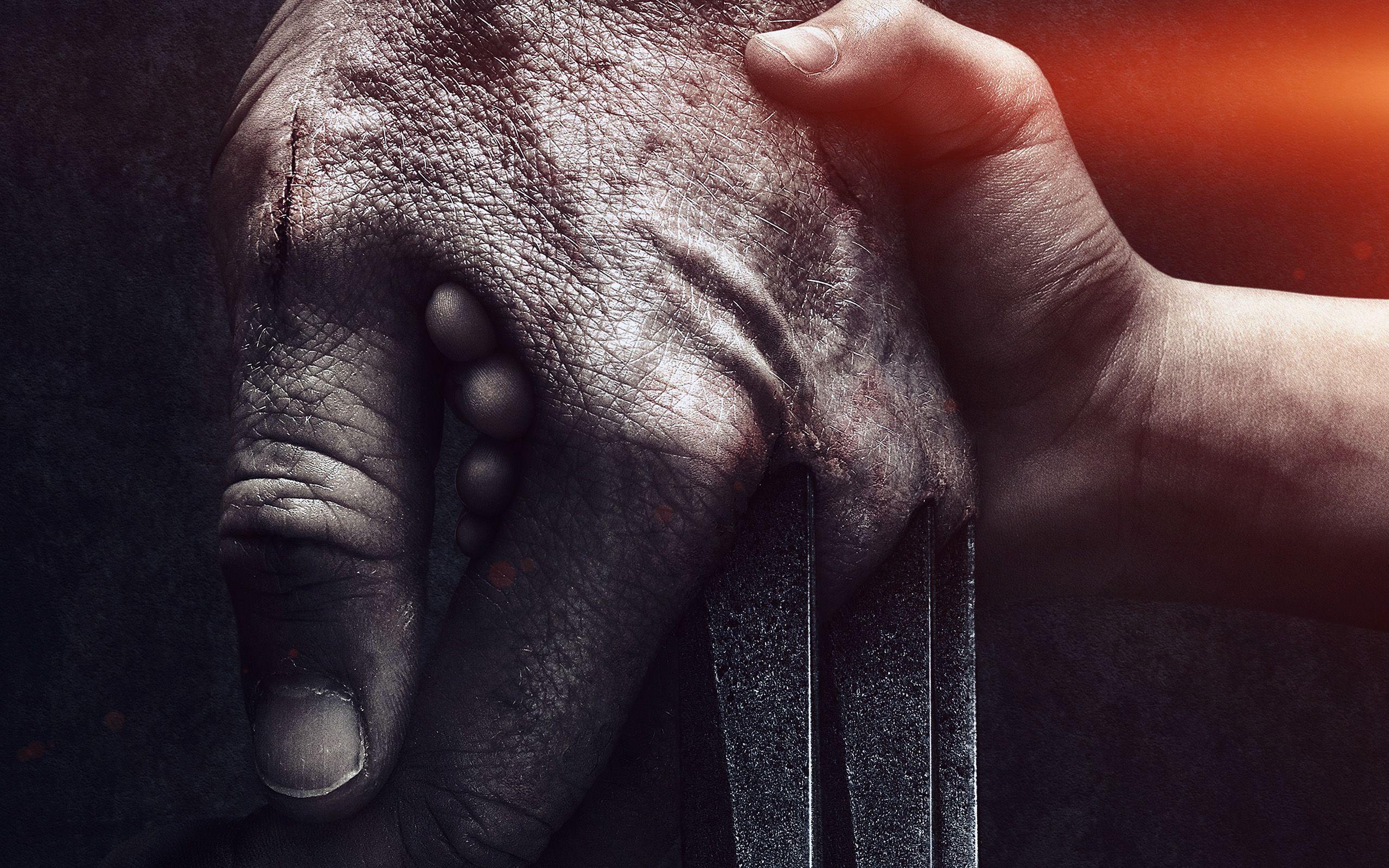 2560x1600 Wolverine Logan Hand Film Illustration Art Hero Flare Wallpaper