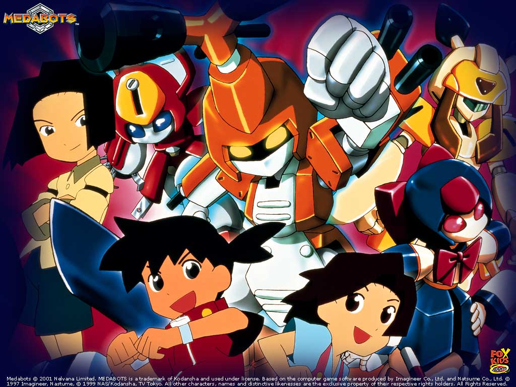 1024x768 Medabots Wallpaper