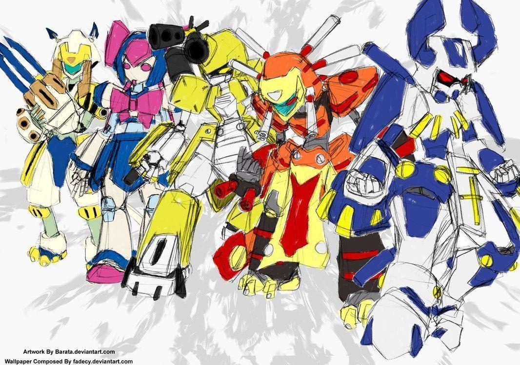 1066x750 Medabots Wallpaper