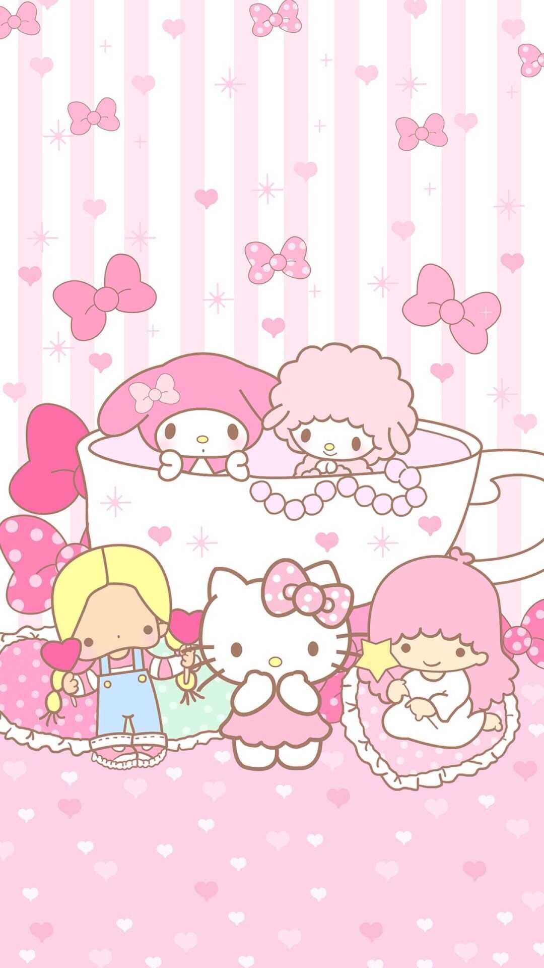 1080x1920 My Melody Wallpaper