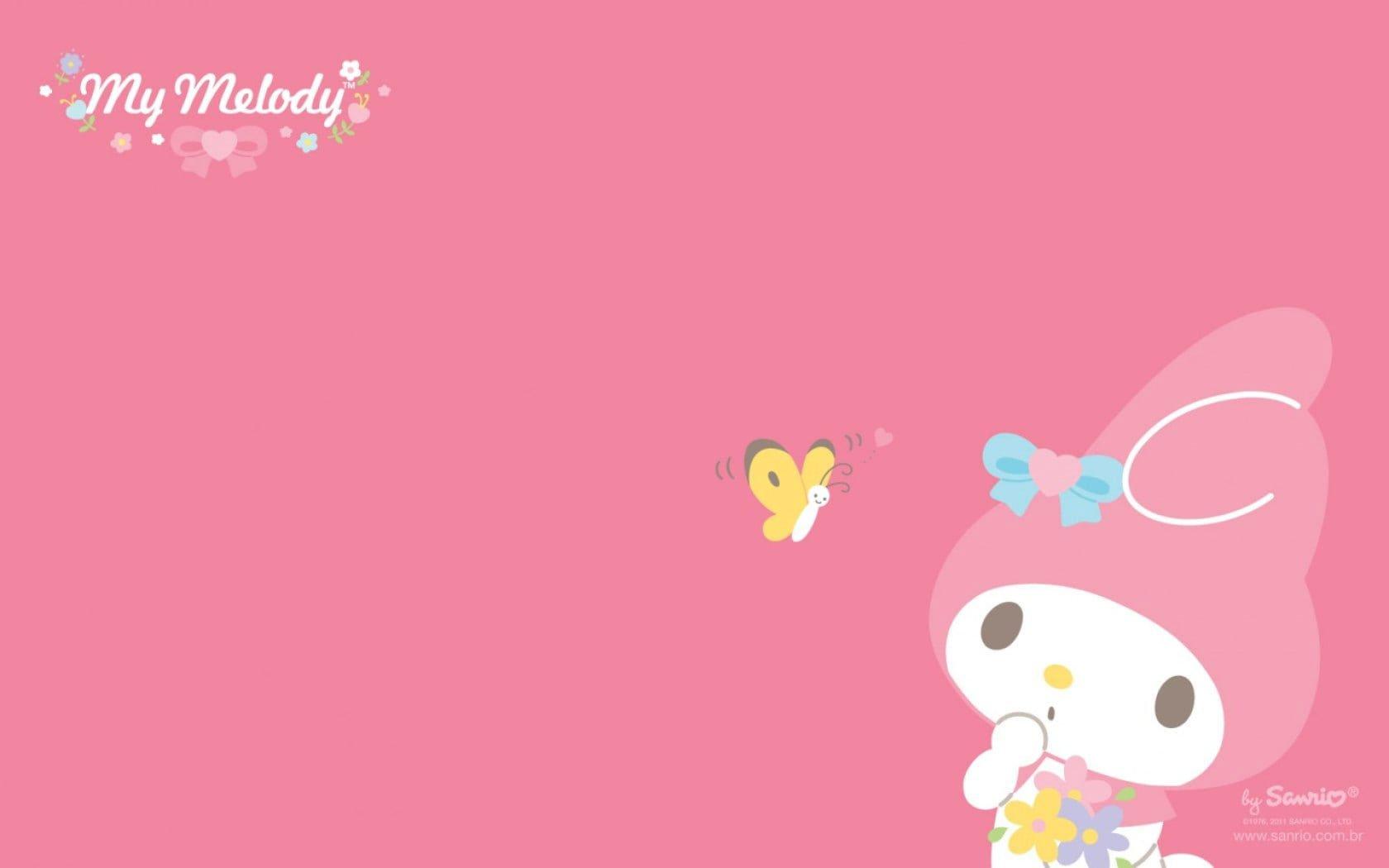 1680x1050 My Melody Wallpaper Pc