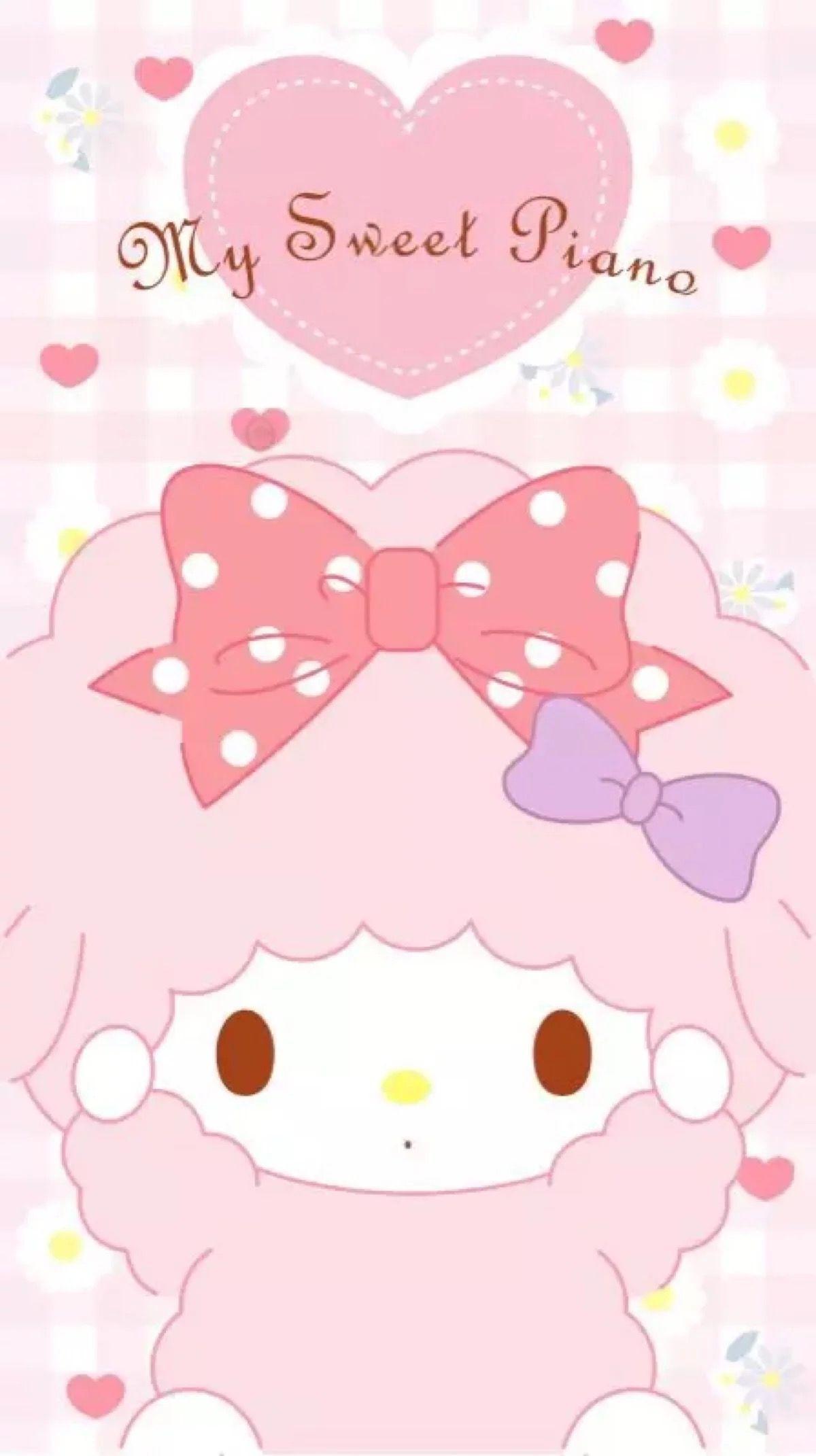 1200x2142 My Sweet Piano, soft kind and girly. Hello kitty iphone wallpaper, Hello kitty wallpaper, My melody wallpaper