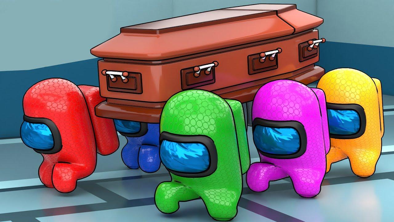 1280x720 Among Us Coffin Dance Animation