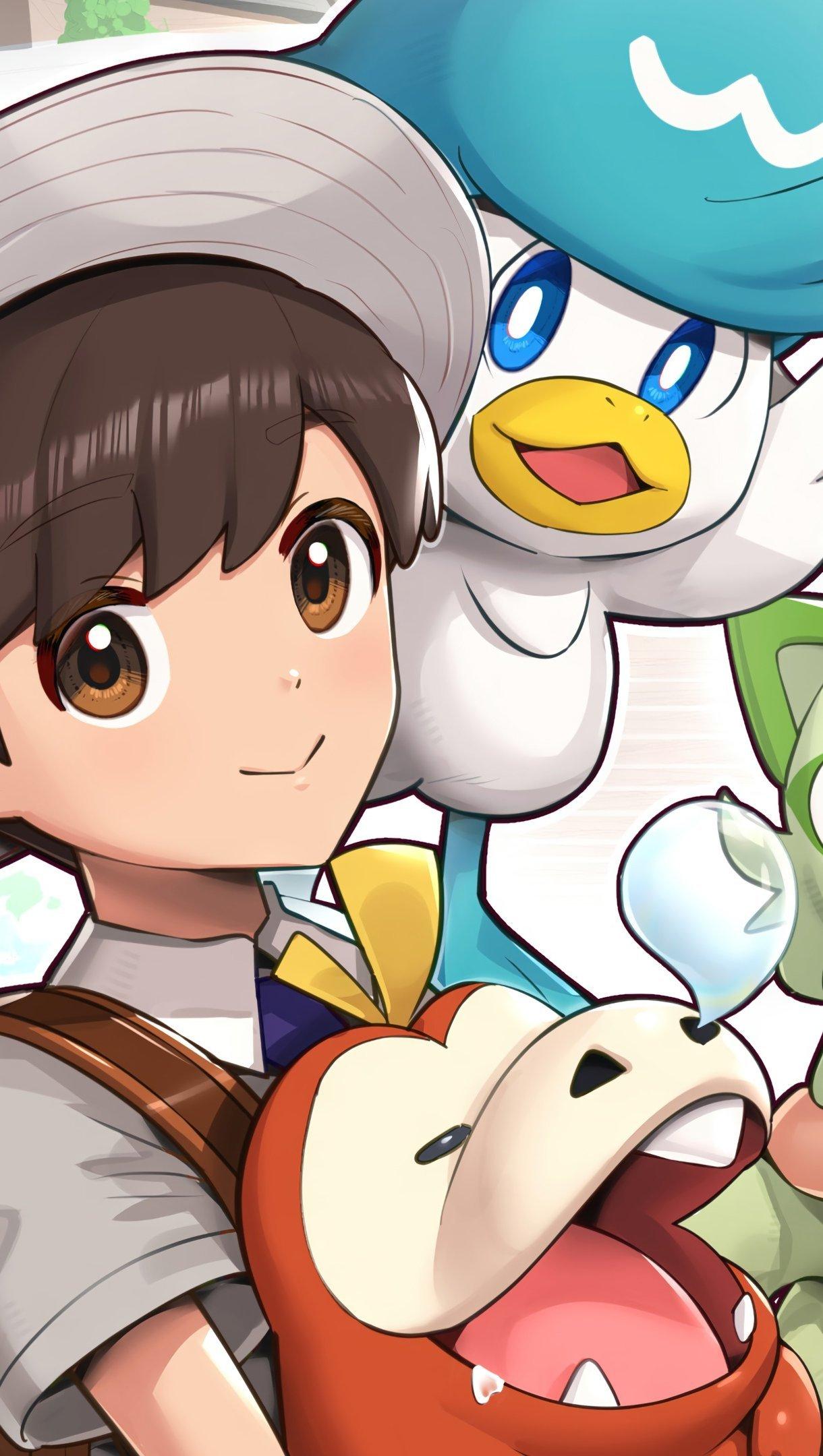 1220x2160 Characters Pokemon Scarlet and Violet Anime Wallpaper 4k Ultra HD