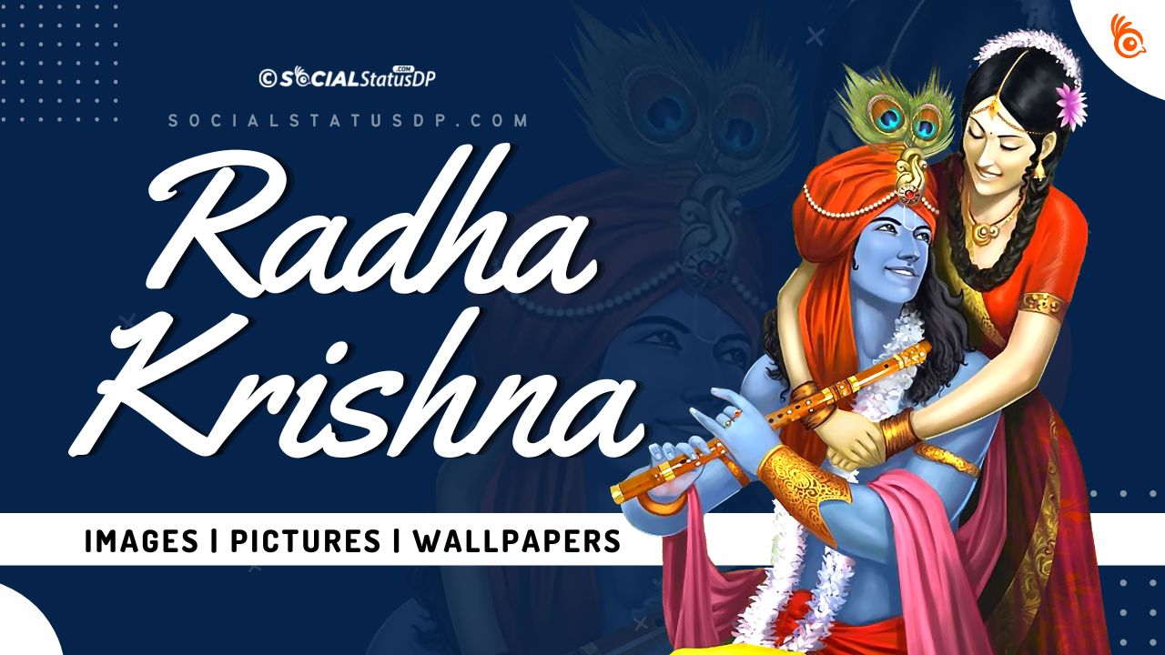 1280x720 Adorable Radha Krishna Picture, Image, HD Wallpaper, and DP
