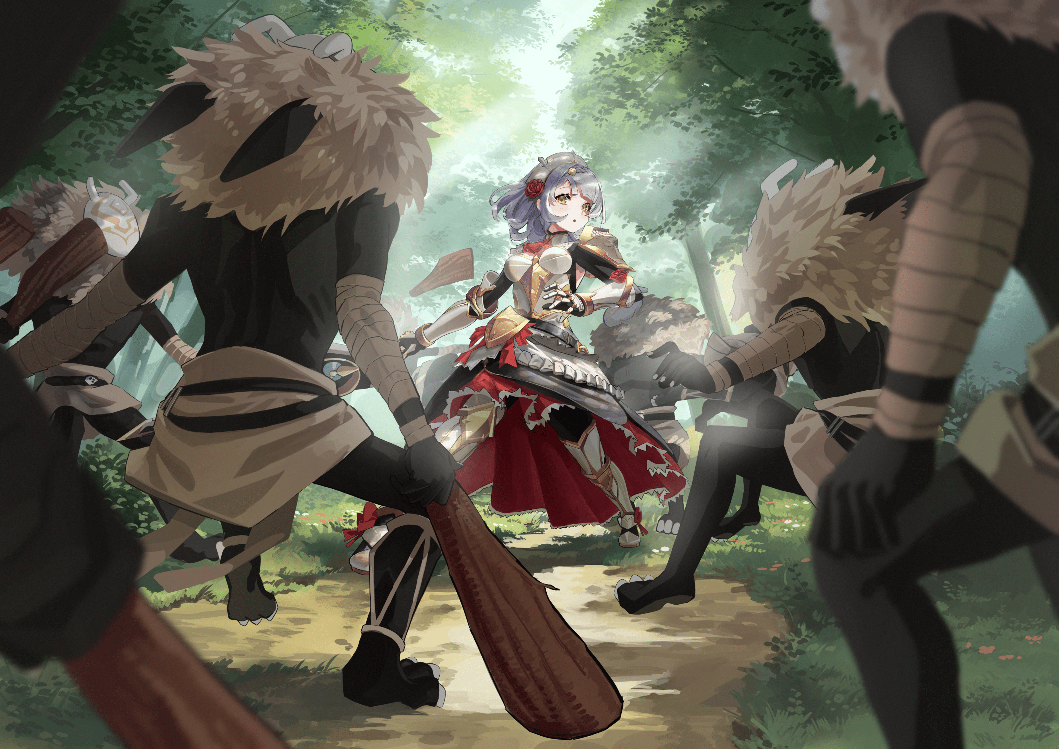 3577x2529 Noelle (Genshin Impact) HD Wallpaper and Background