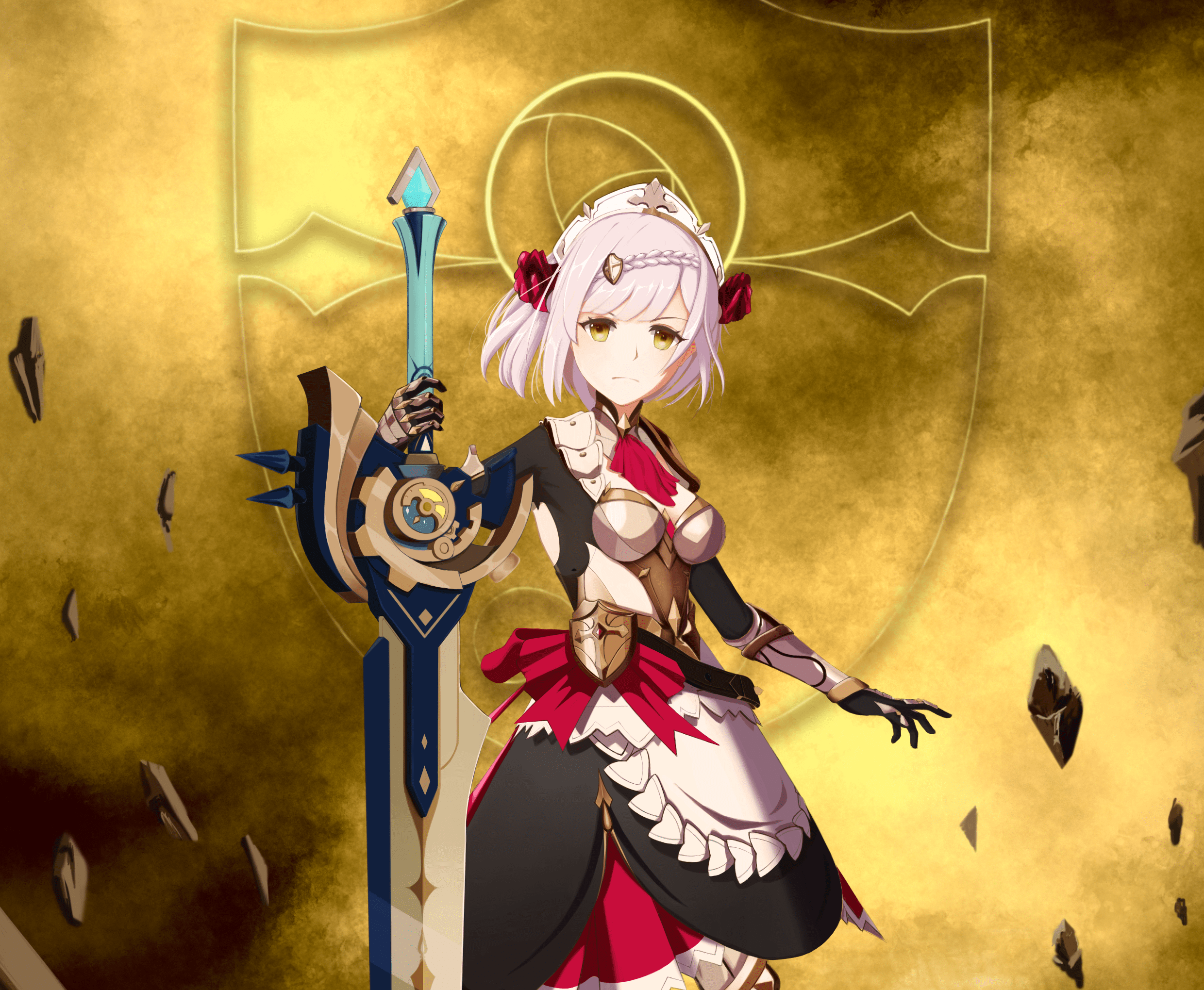 2480x2040 Noelle (Genshin Impact) HD, Noelle (Genshin Impact) Gallery HD Wallpaper