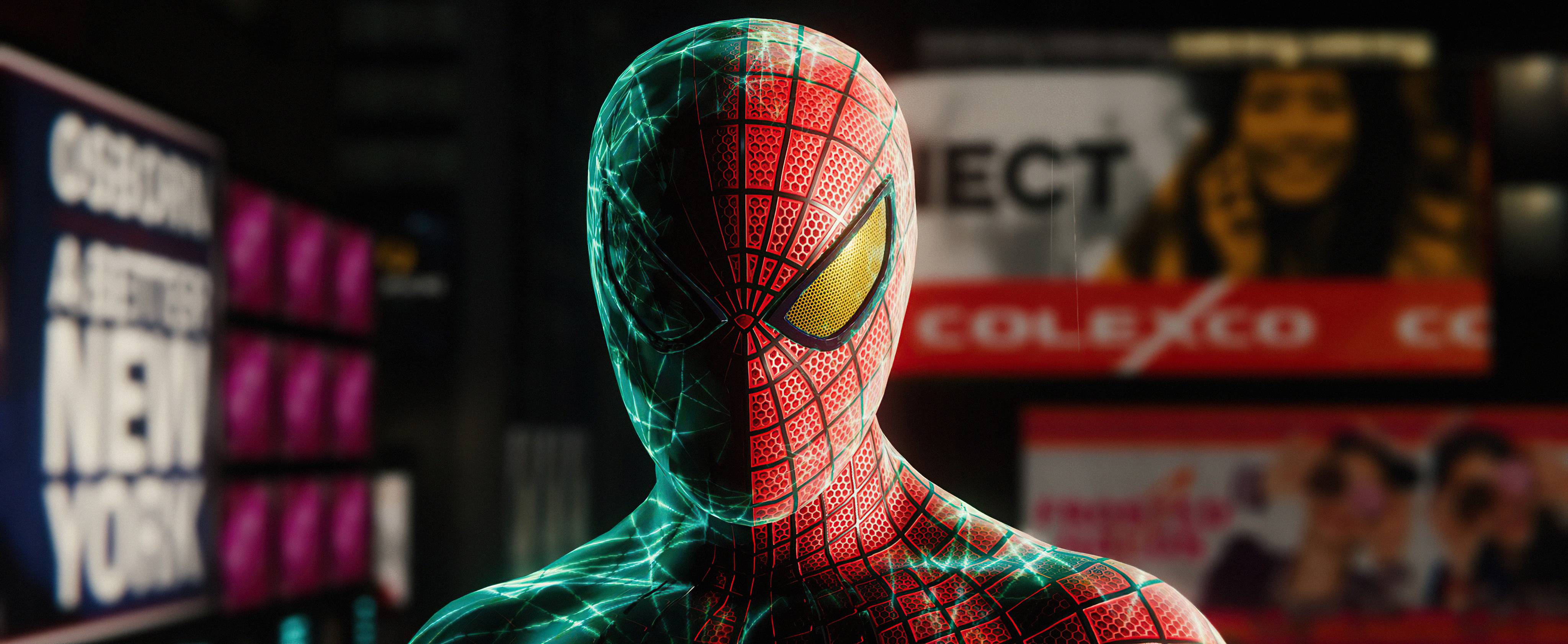 4096x1682 Spiderman Remastered Ps5 2021 Wallpaper, HD Games Wallpaper, 4k Wallpaper , Image, Background, Photos and Picture
