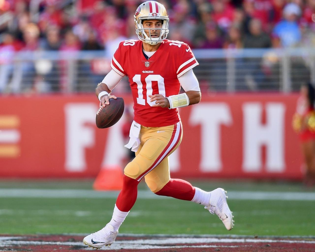 1280x1024 Jimmy Garoppolo Computer Wallpaper