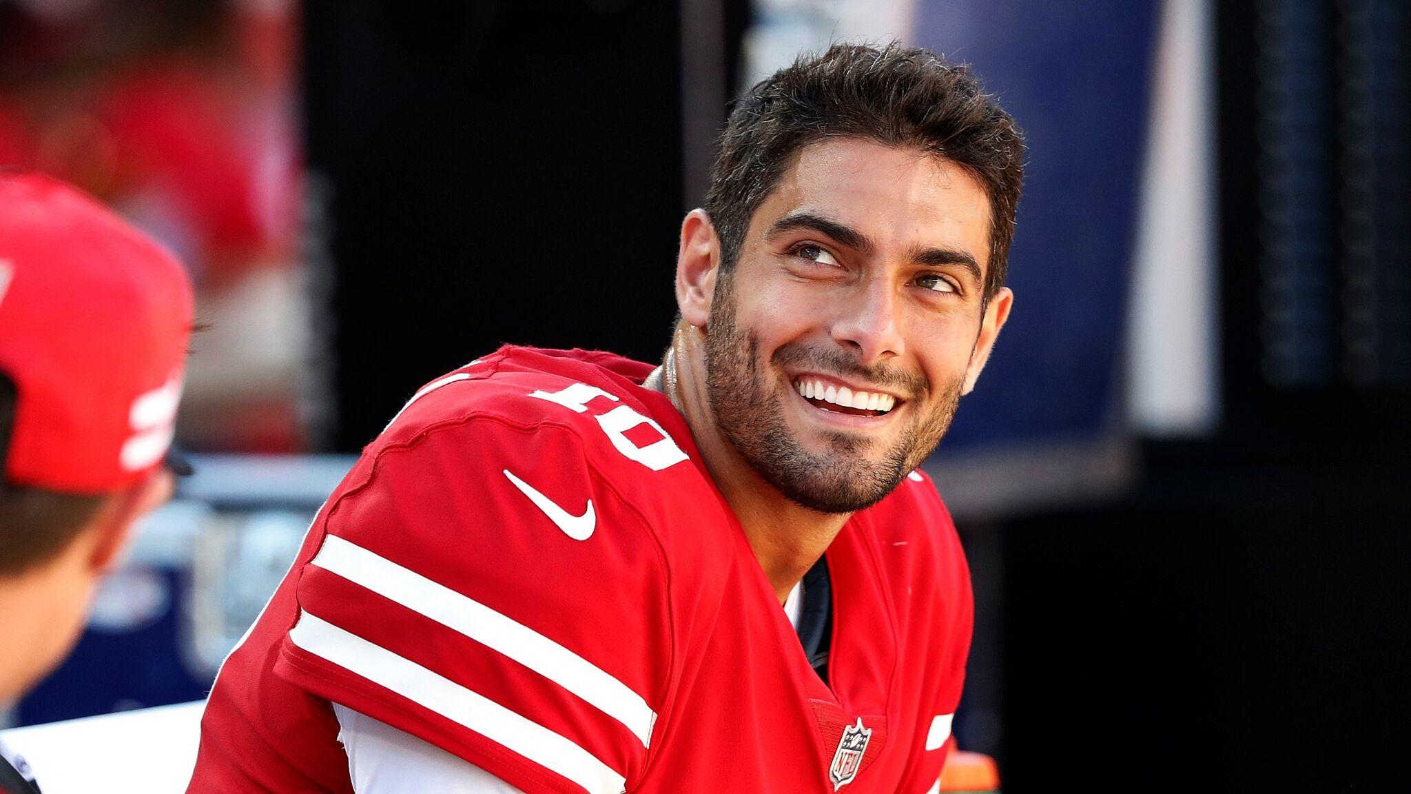 2048x1152 Is 49ers' Jimmy Garoppolo too beautiful to play quarterback?