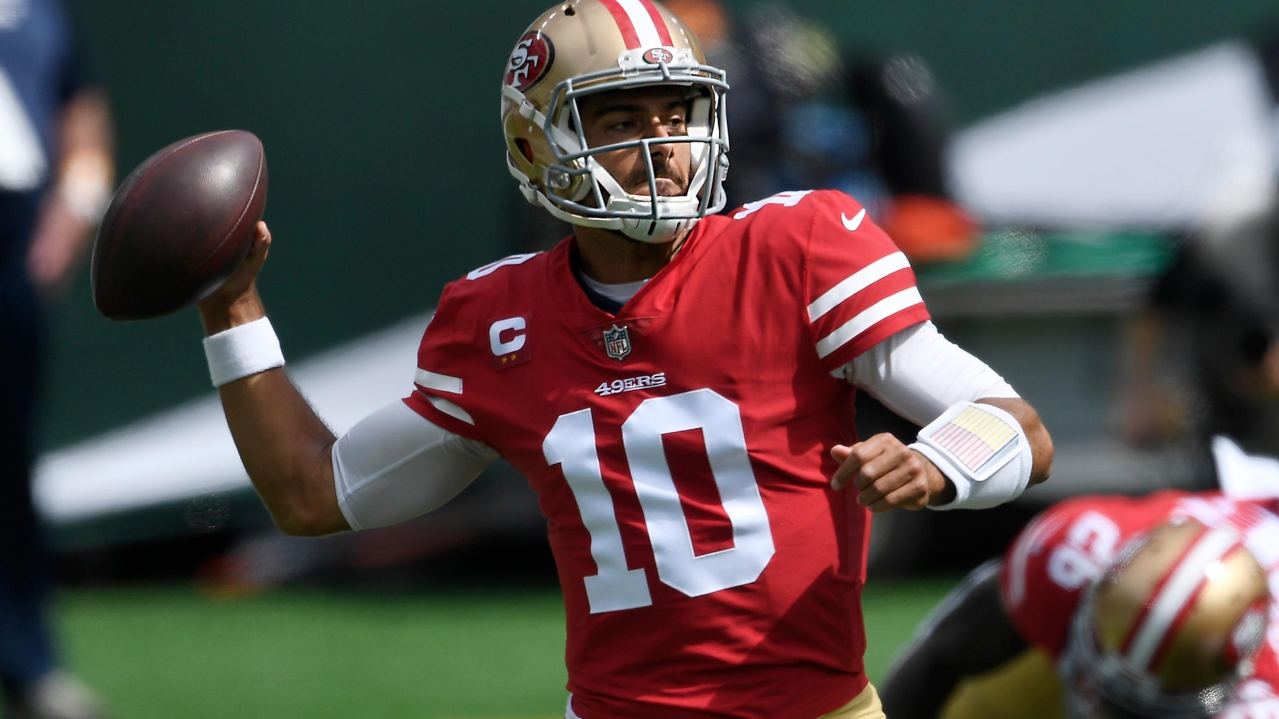 2560x1440 Jimmy G contract: 49ers rework contract to keep QB in SF