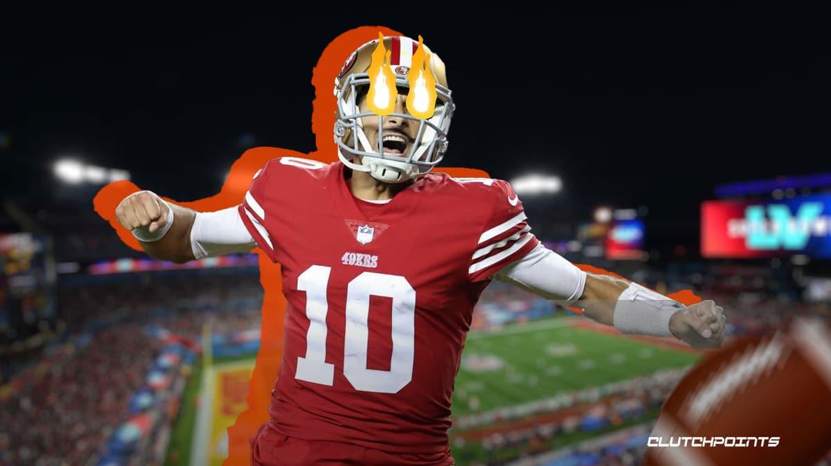 1200x673 Kyle Shanahan reacts to 49ers QB Jimmy Garoppolo destroying Cardinals