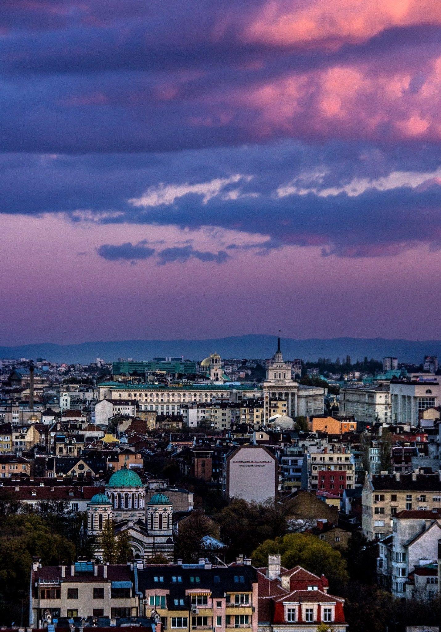1431x2048 Sofia from above, Sofia, Bulgaria