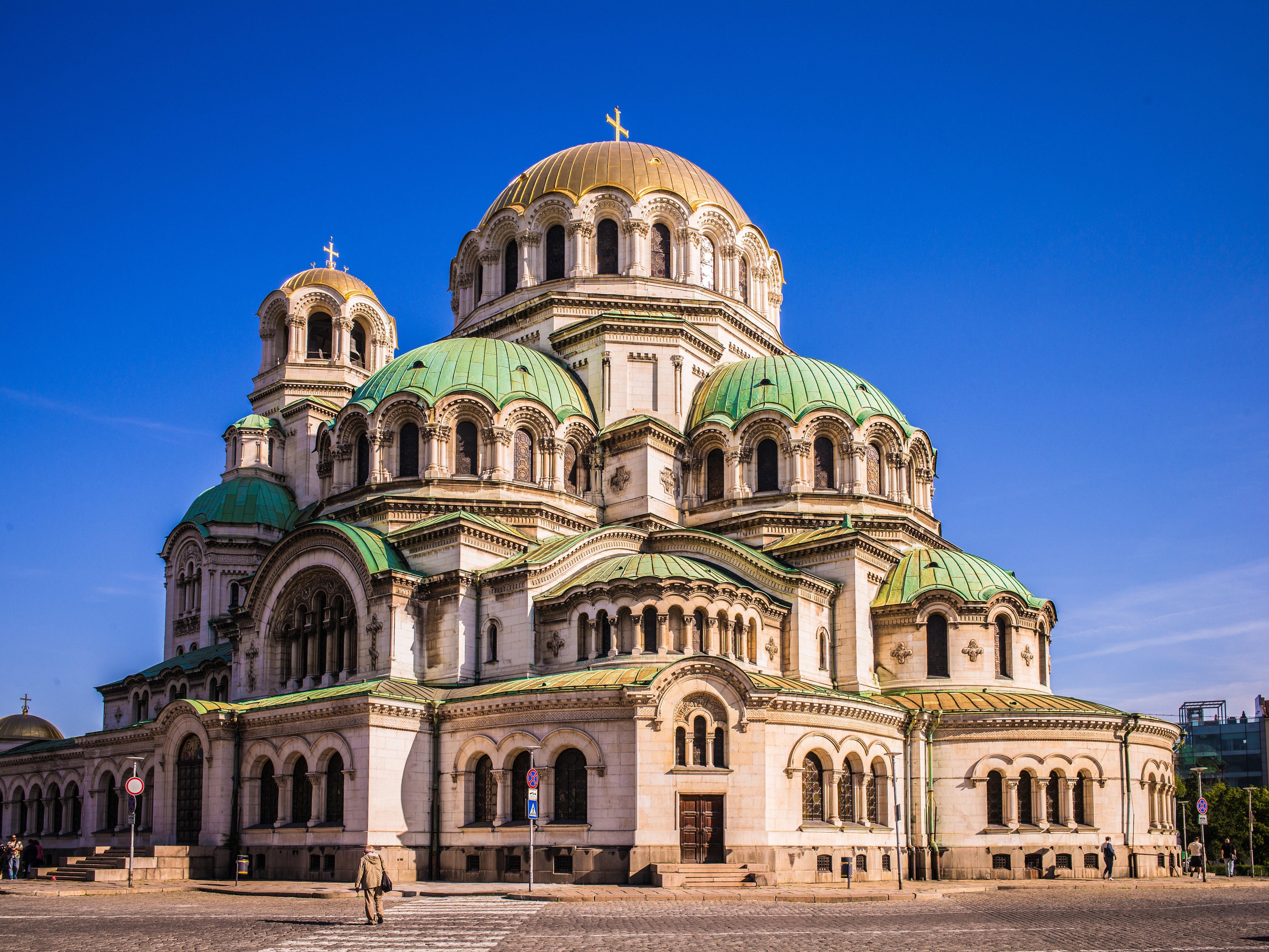 5120x3843 4K, 5K, Sofia, Alexander Nevsky Cathedral, Bulgaria, Cathedral, Sky Gallery HD Wallpaper