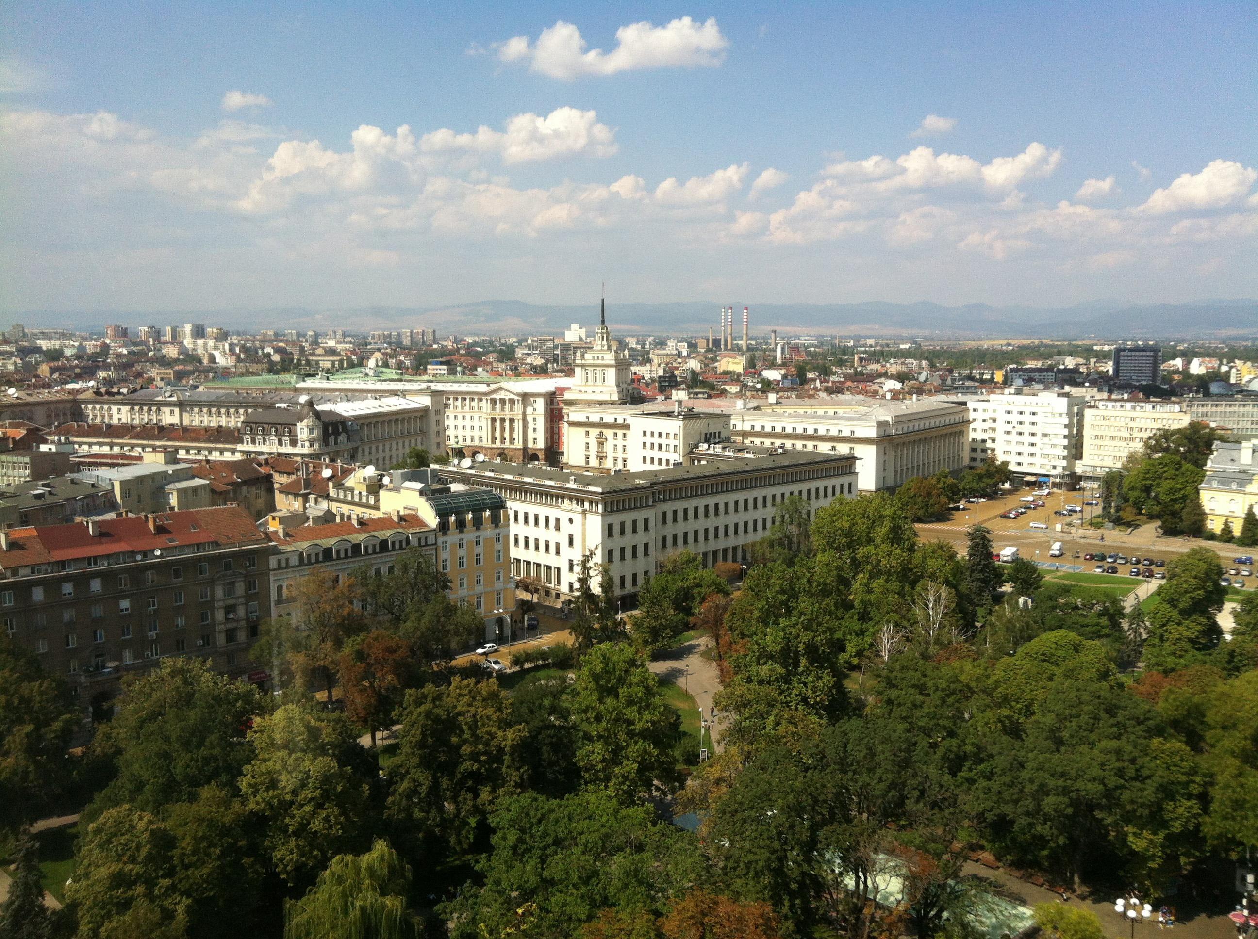 2592x1936 City Center view of Sofia, Bulgaria image Domain photo