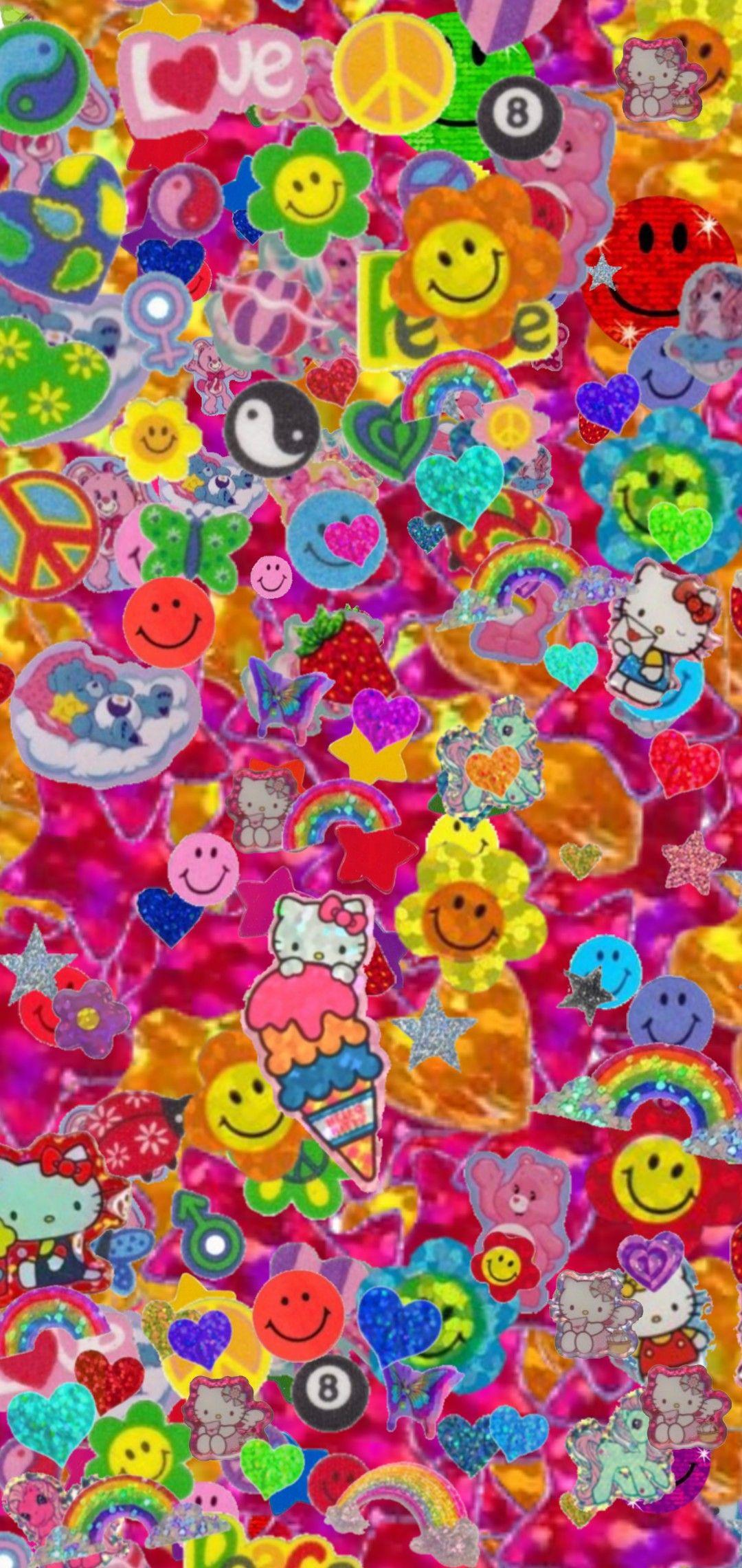 1080x2280 Indie Y2K Background Image and Wallpaper