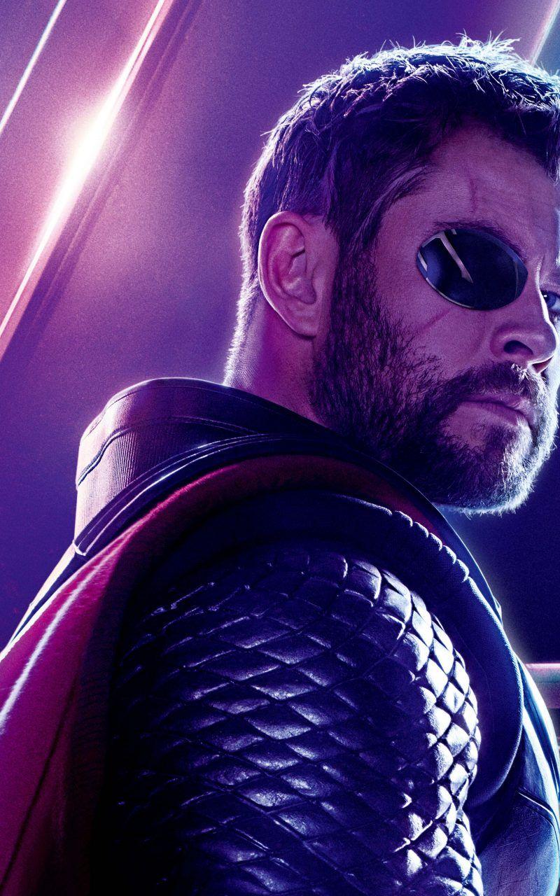 800x1280 Thor Avengers Infinity War Poster 8K Wallpaper