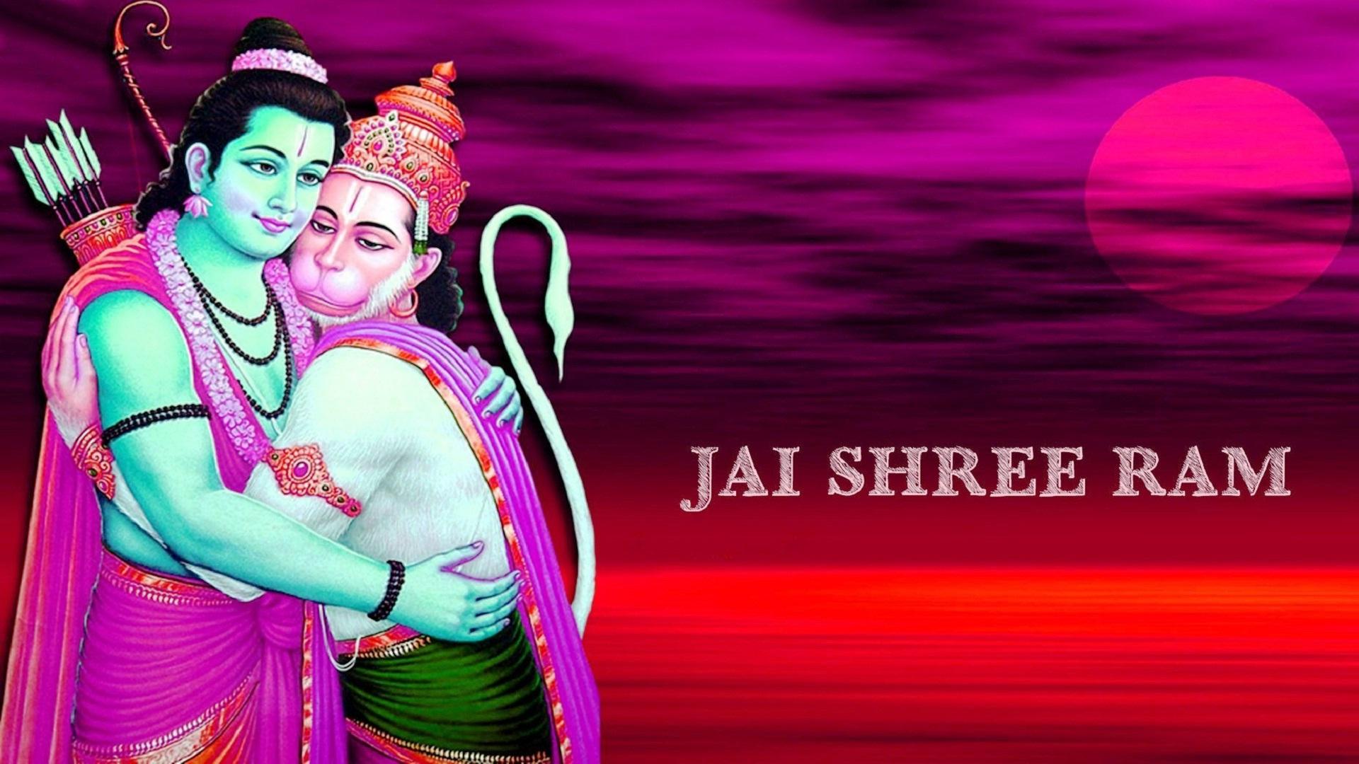 1920x1080 Shri Ram Wallpaper Hanuman. Hindu Gods and Goddesses
