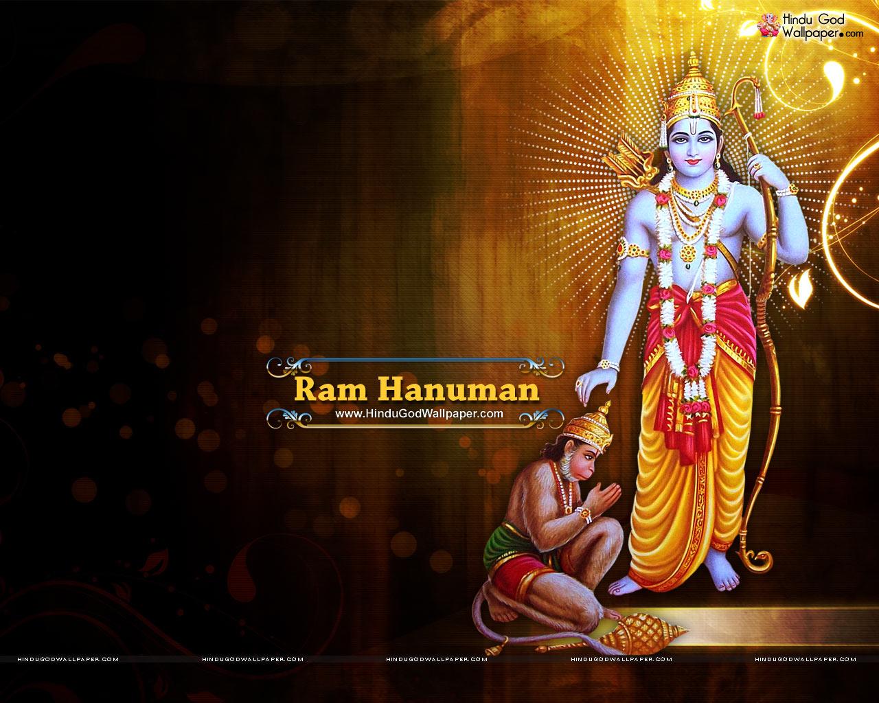 1280x1024 Shri Ram Hanuman Wallpaper Free Download
