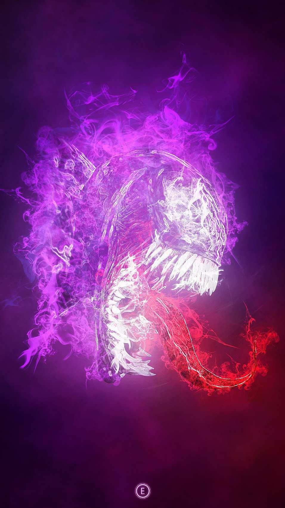956x1700 Venom Neon Art IPhone Wallpaper Wallpaper : iPhone Wallpaper