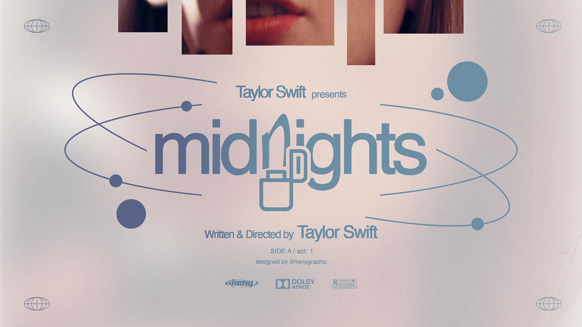 1920x1080 MIDNIGHTS. Taylor Swift (Concept)