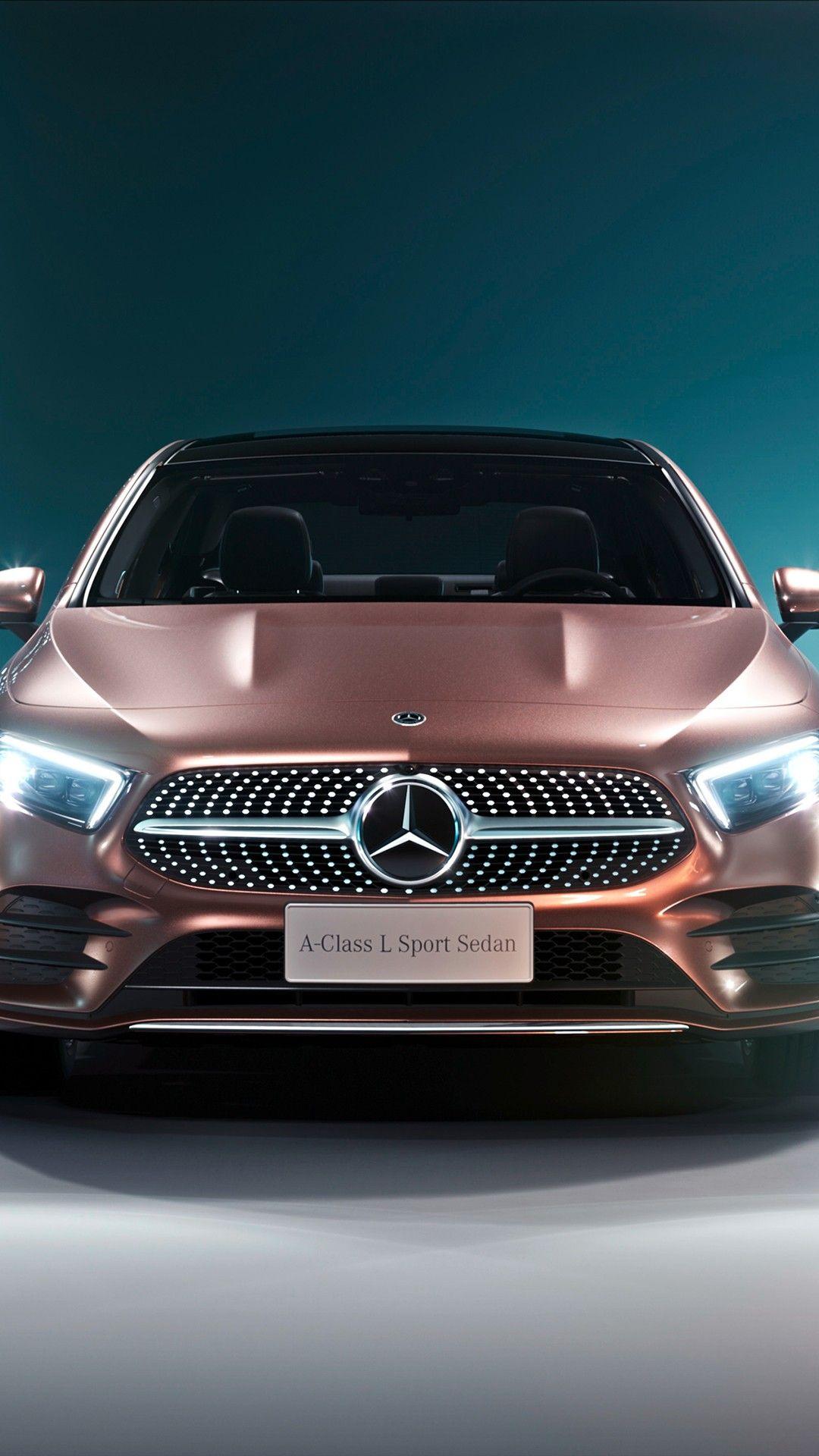 1080x1920 Mercedes Benz A200 L Sport Sedan Wallpaper. HD Wallpaper