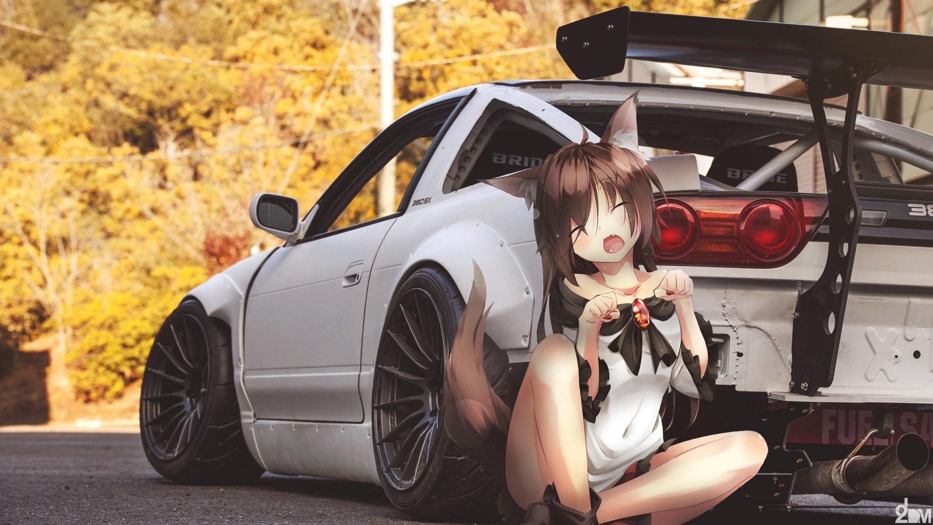 Anime Car HD Wallpaper by ナコモ