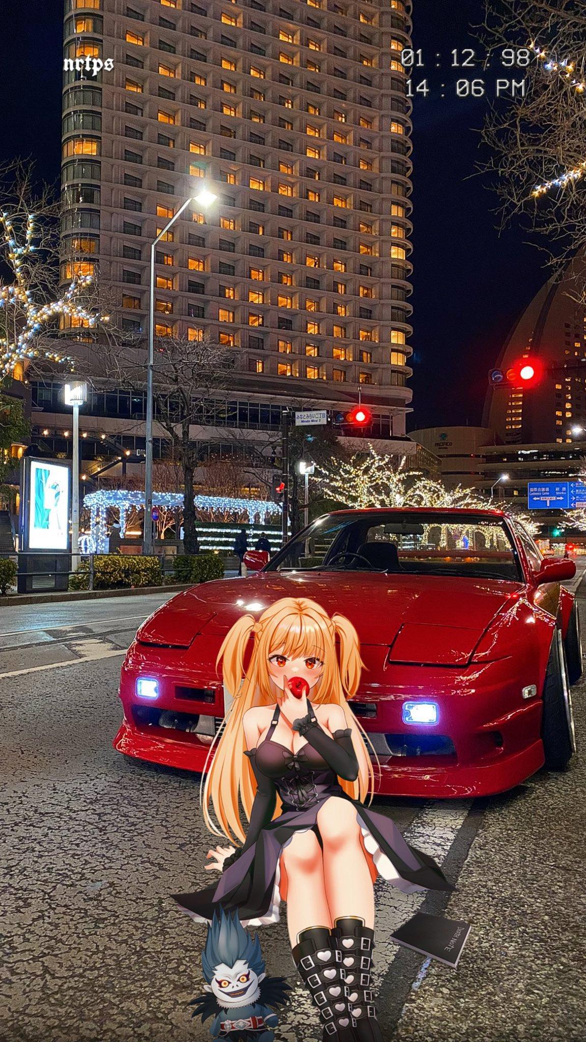 1152x2048 NRTPS ネロテープ x jdm wallpaper pt.? used programs cc, ps22 character design. .. .. #anime #wallpaper #jdm #car #waifu #Akeno #overlord #albedo #MikuNakano