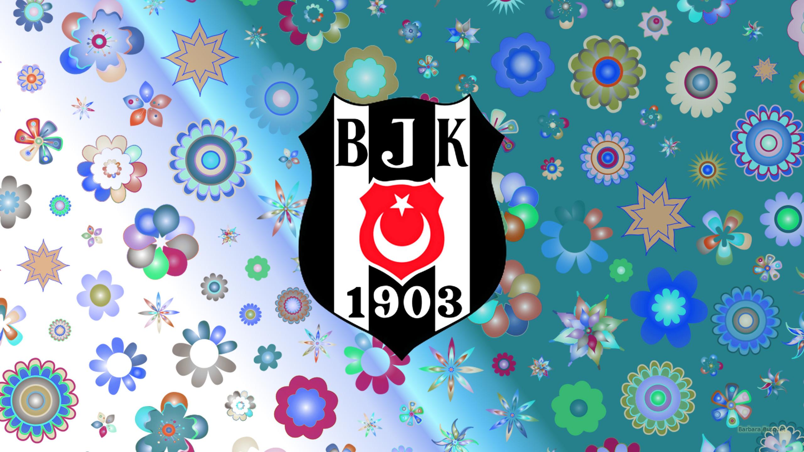 2560x1440 Beşiktaş J.K. emblem wallpaper's HD Wallpaper