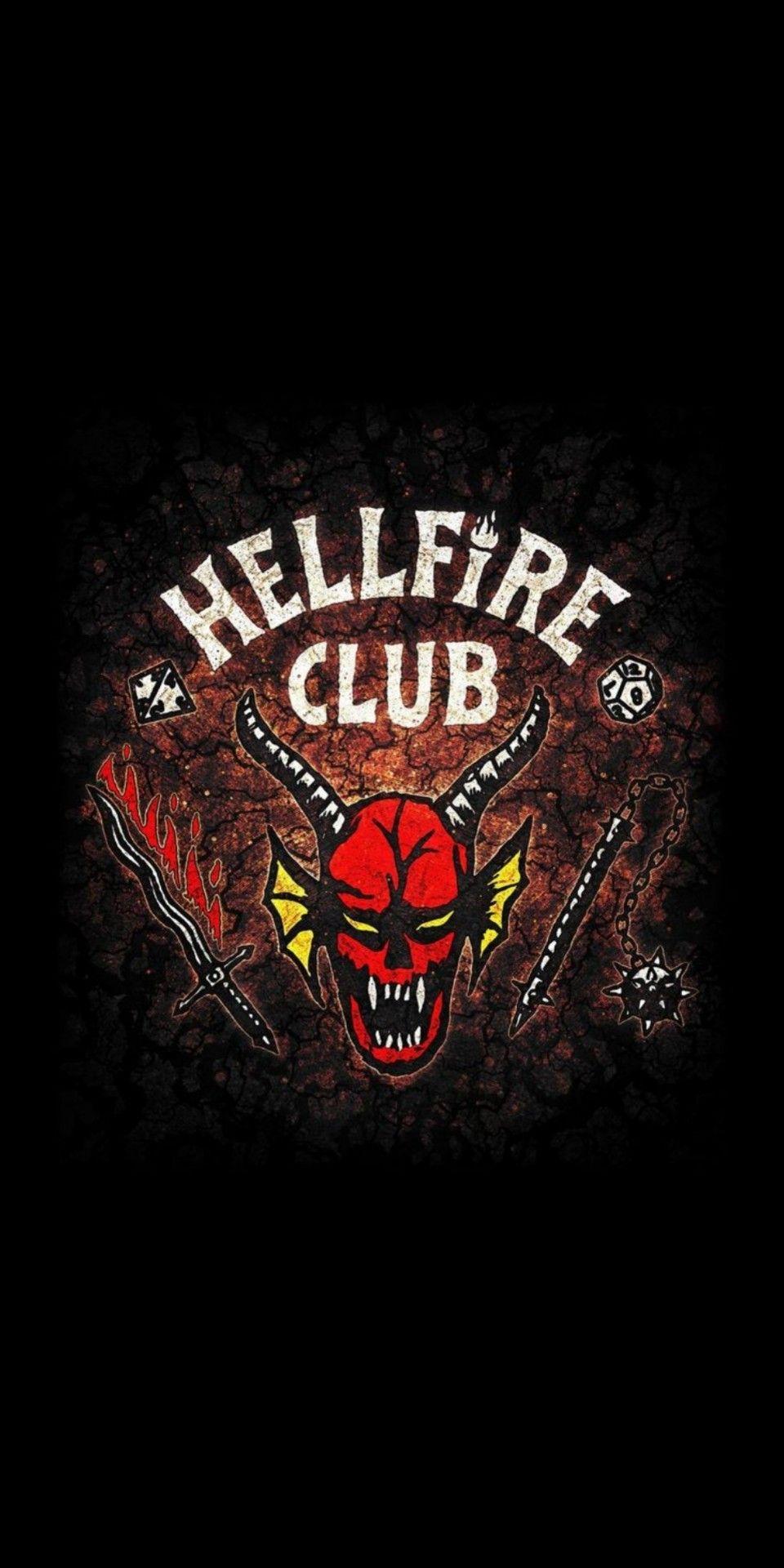 960x1920 Wallpaper Hellfire Club. Wallpaper de filmes, Rostos assustadores, Melhores filmes de sempre