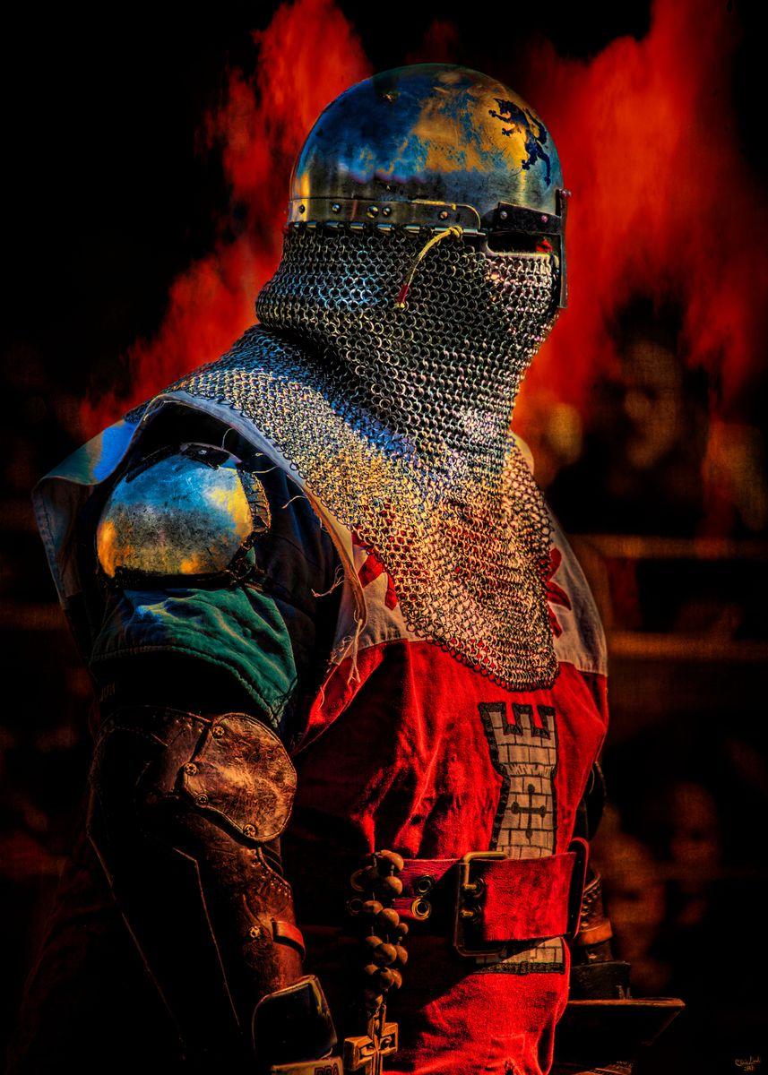 857x1200 The Christian Warrior' Poster