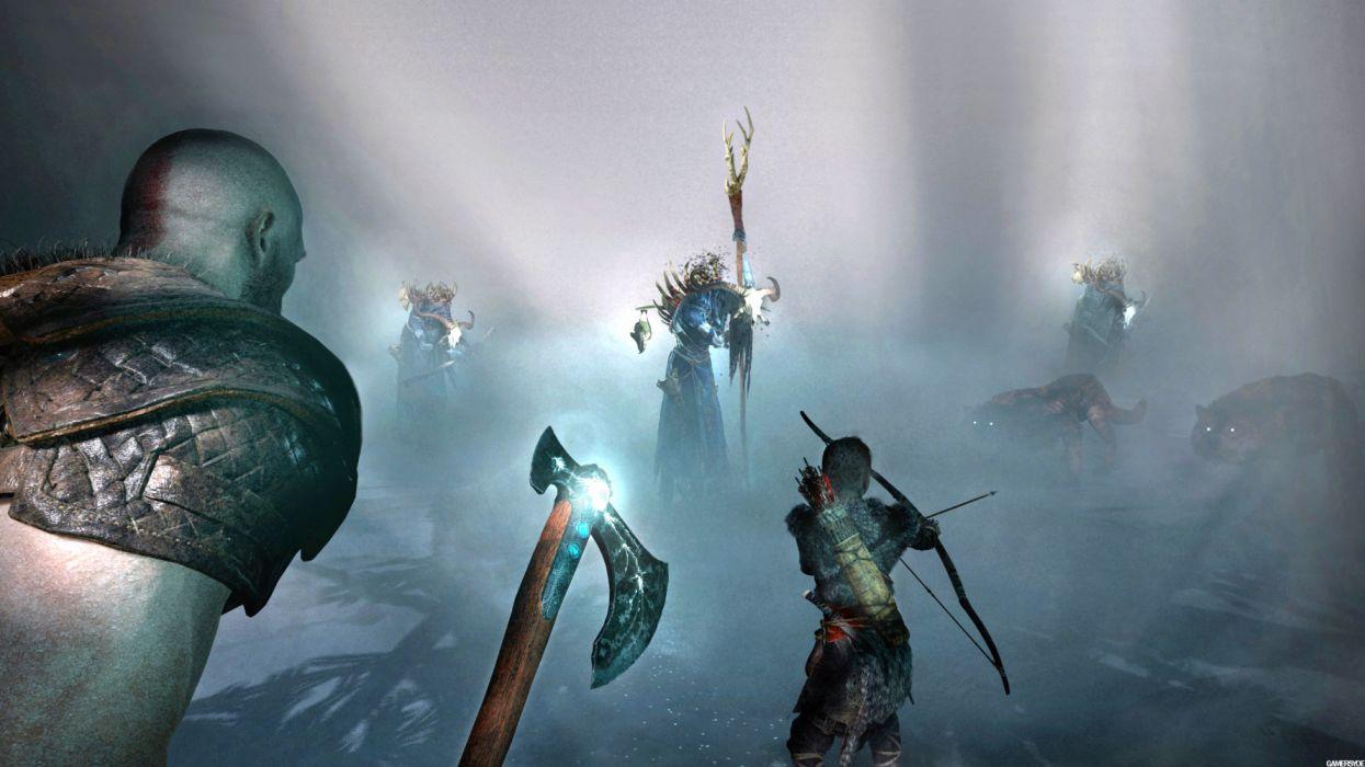 1245x700 GOD OF WAR 2018 fantasy action fighting warrior adventure wallpaperx2160