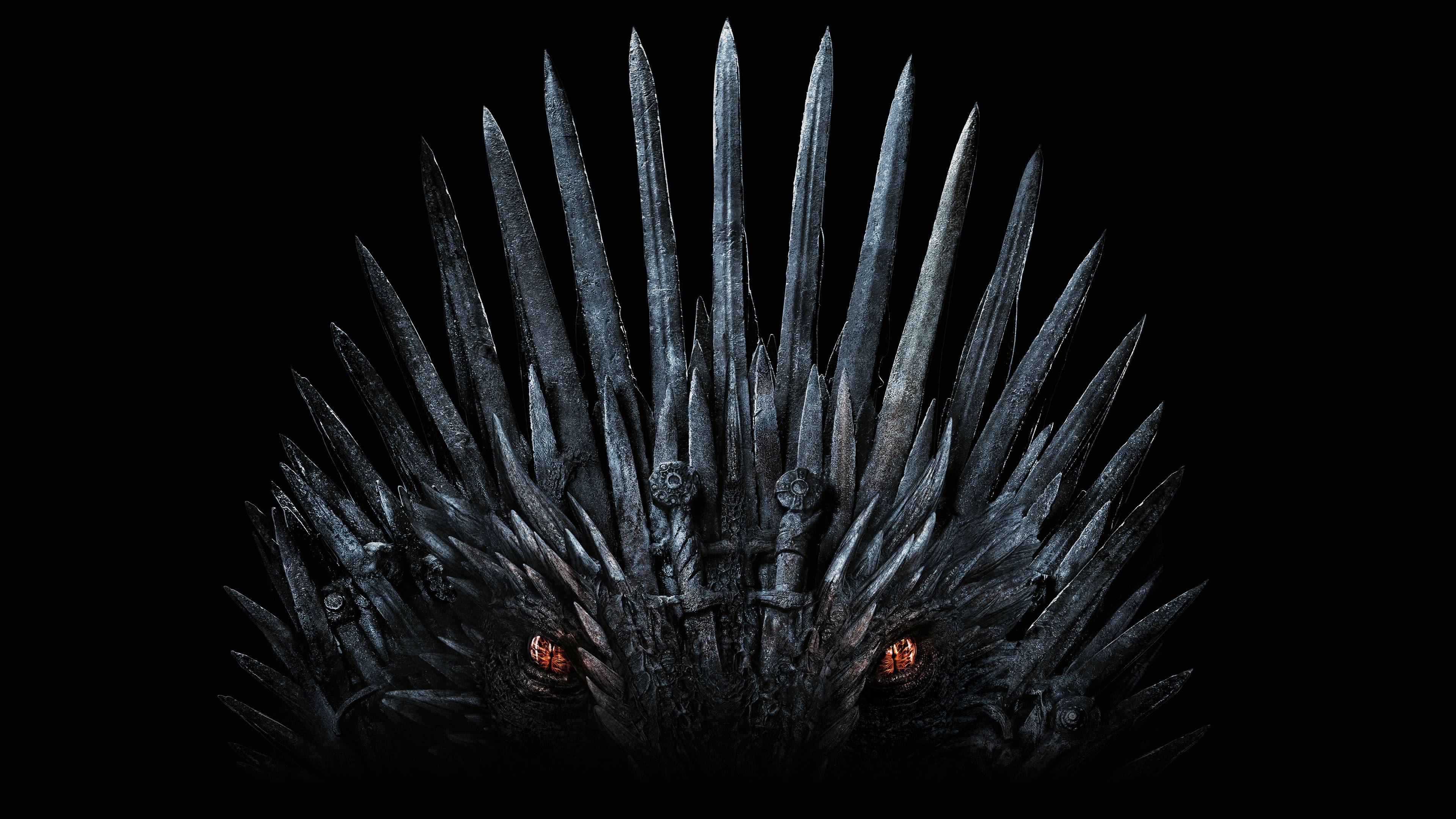 3840x2160 Dragon Wallpaper 4K, Game Of Thrones, Black Dark