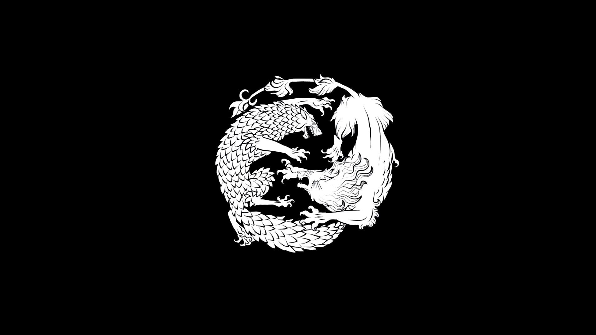 1920x1080 Game Of Thrones, Black, Logo Wallpaper HD / Desktop and Mobile Background