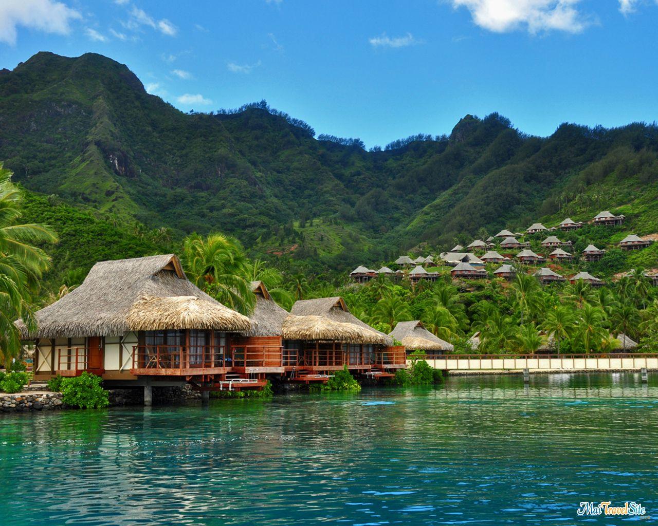 1280x1024 Free Wallpaper: Moorea, French Polynesia