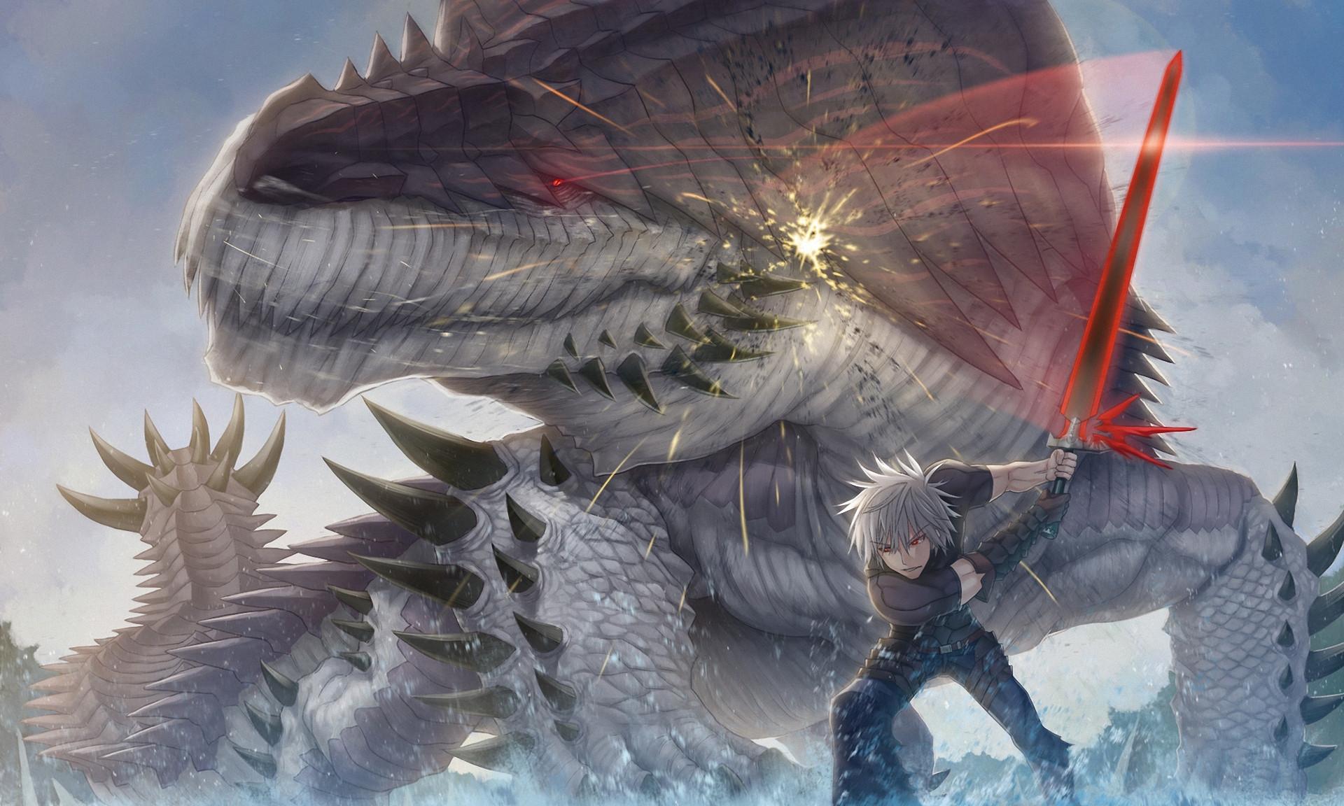 1920x1152 White Haired, Guy, Anime Wallpaper, HD Anime 4K Wallpaper, Image, Photo And Background