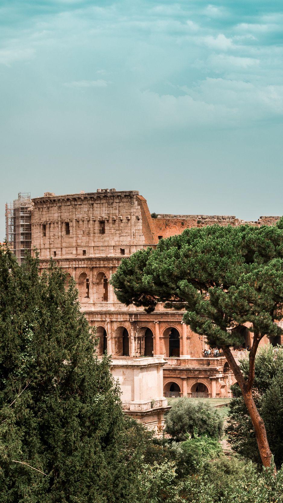 938x1668 Download Wallpaper 938x1668 Colosseum, Italy, Rom, Architecture Iphone 8 7 6s 6 For Parallax HD Background
