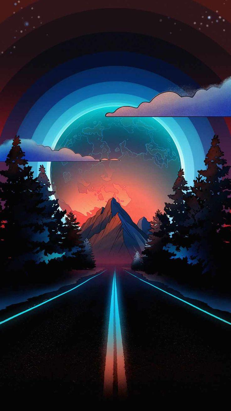 736x1308 Road To Paradise IPhone Wallpaper Wallpaper : iPhone Wallpaper. Unique iphone wallpaper, iPhone wallpaper image, Scenery wallpaper