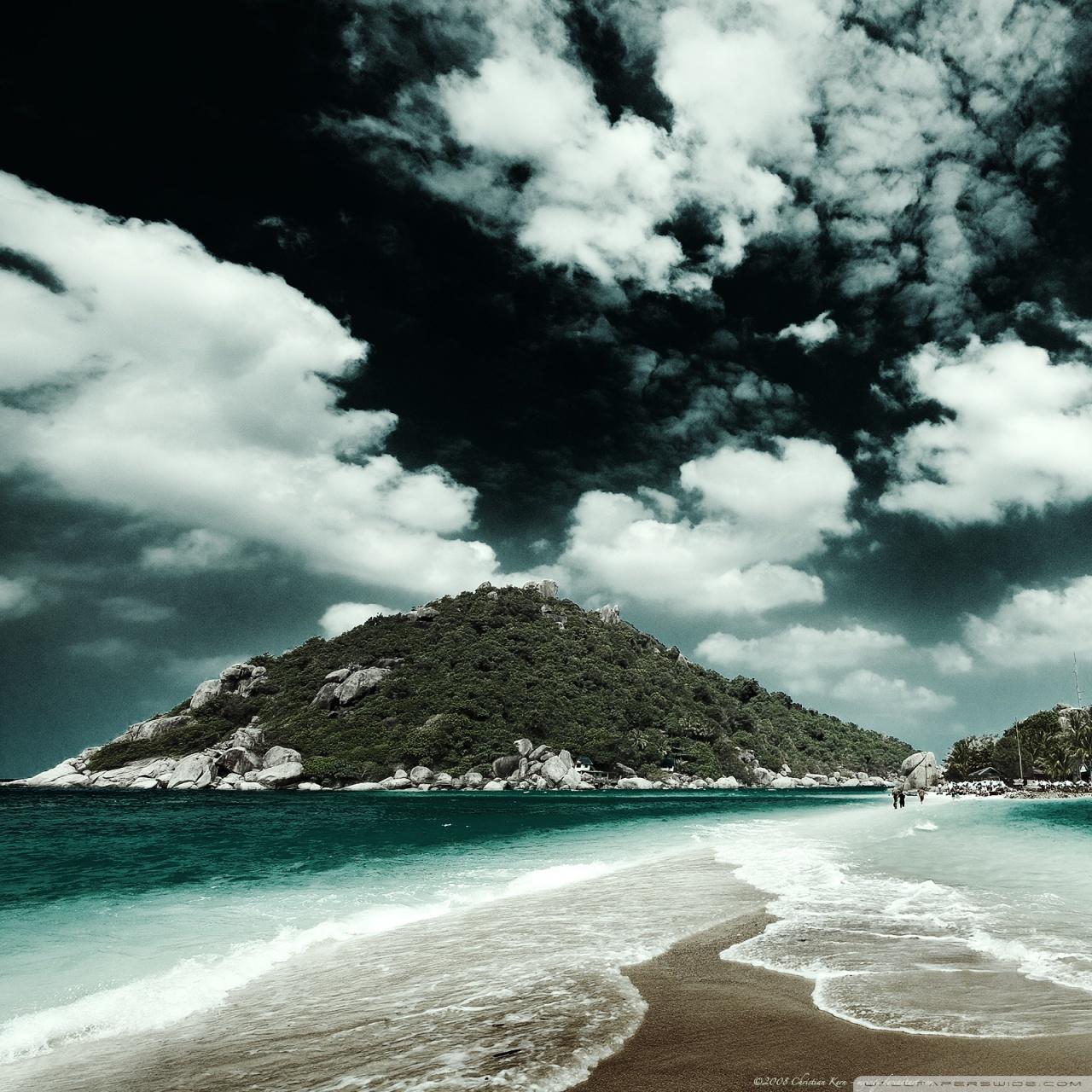 1280x1280 Tropical Island Paradise Ultra HD Desktop Background Wallpaper for 4K UHD TV : Multi Display, Dual Monitor : Tablet
