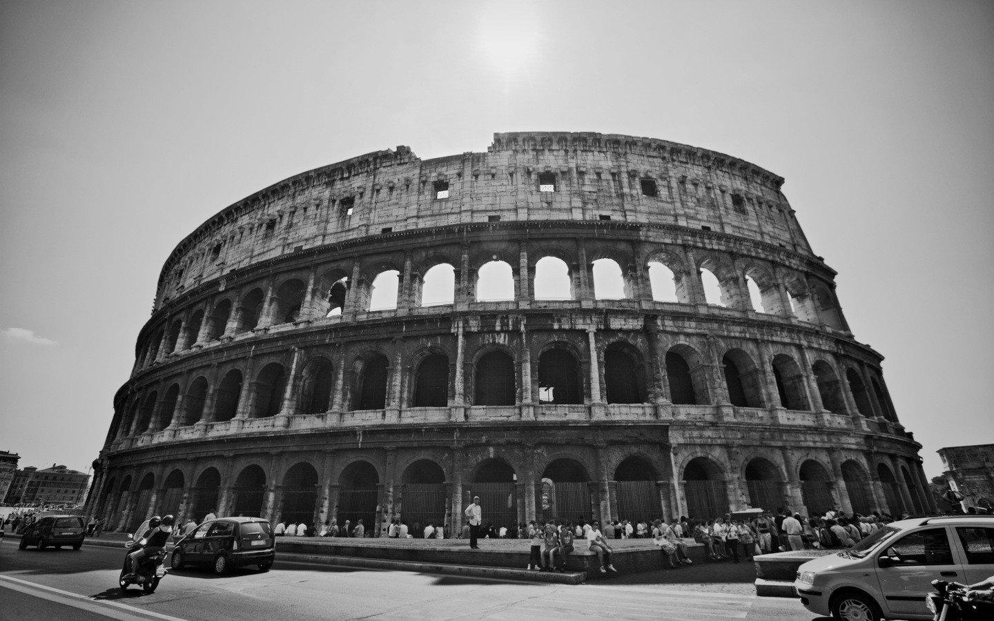 1440x900 architecture, Rome, Italian, Italy, Colosseum Wallpaper HD / Desktop and Mobile Background