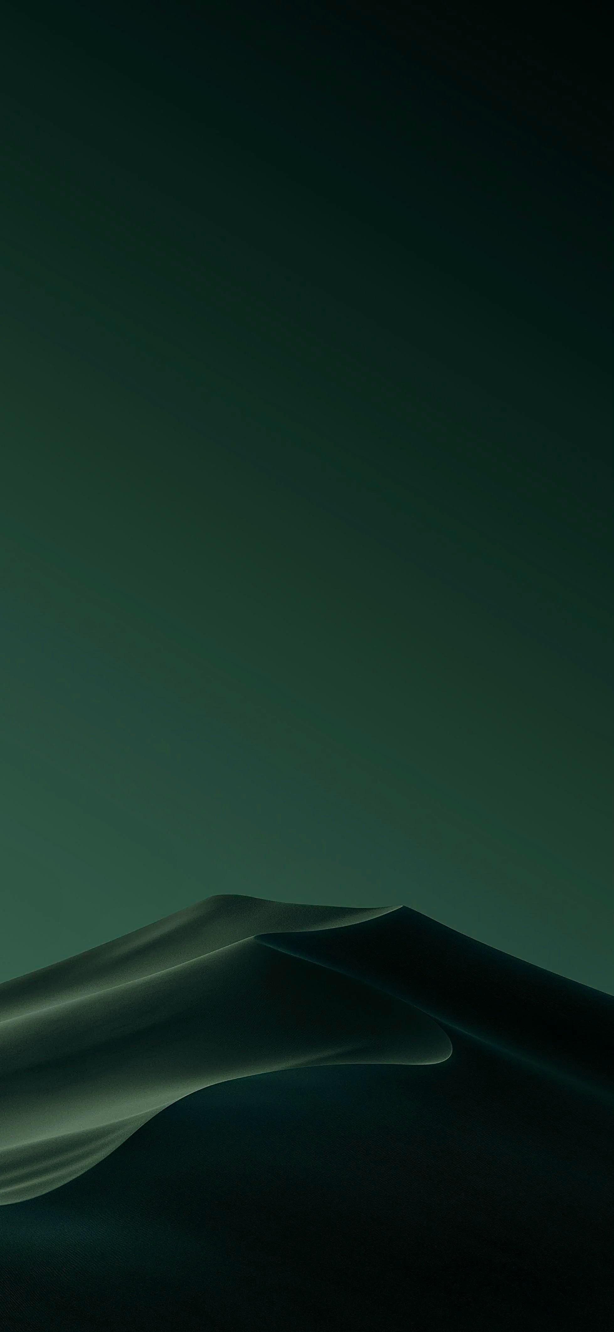 1958x4242 Emerald Desert at Night from Mac OS Background