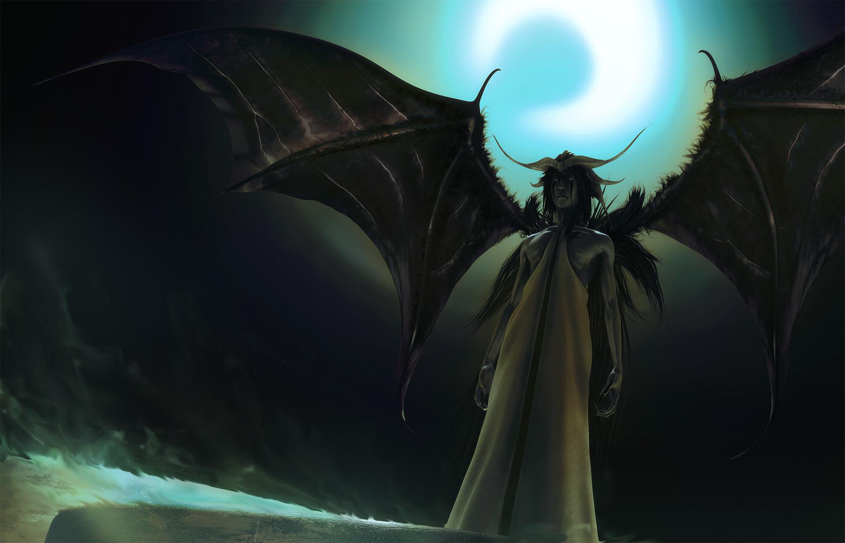1680x1080 ulquiorra cifer (bleach) drawn