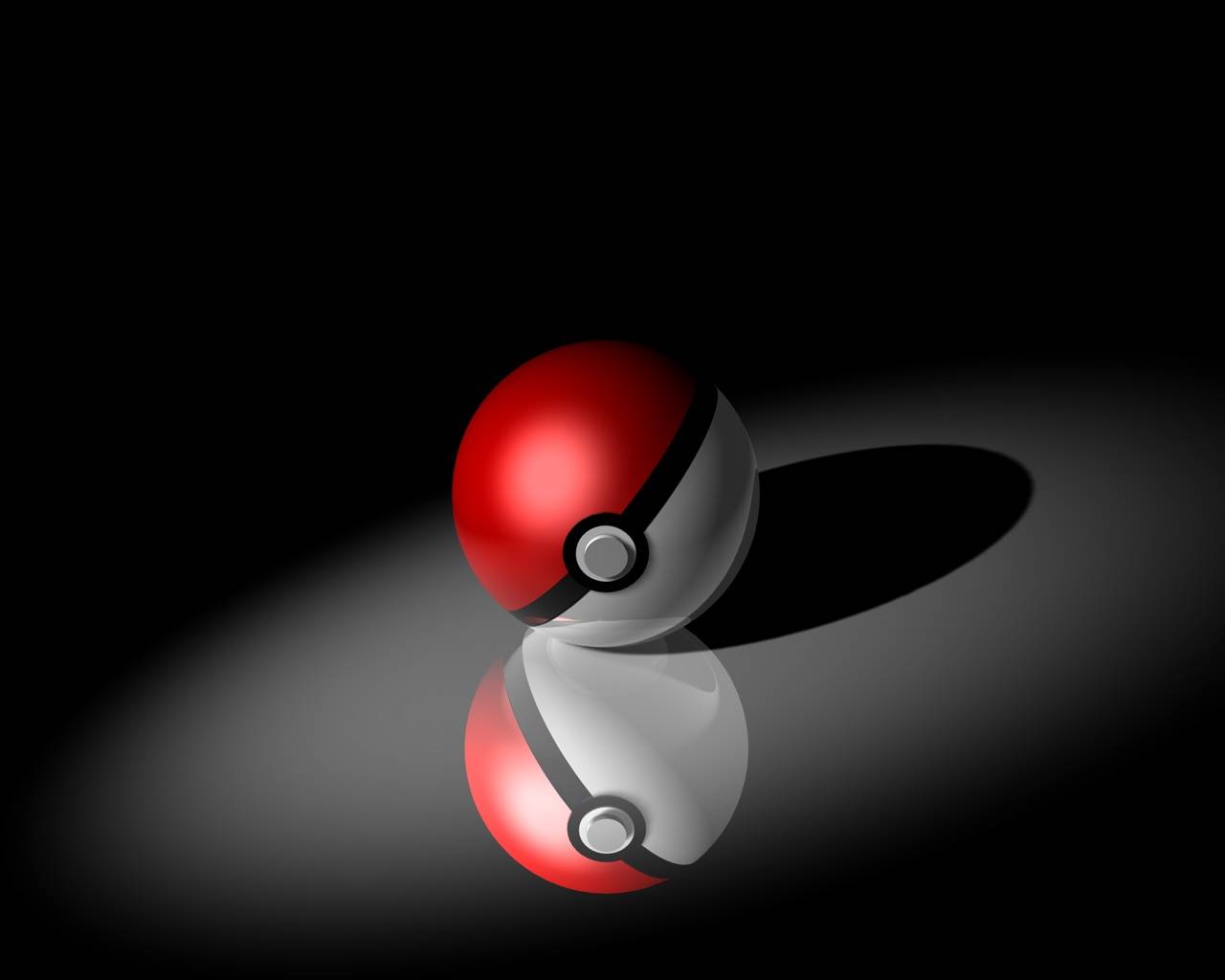 1280x1024 Cool Pokeball Wallpaper
