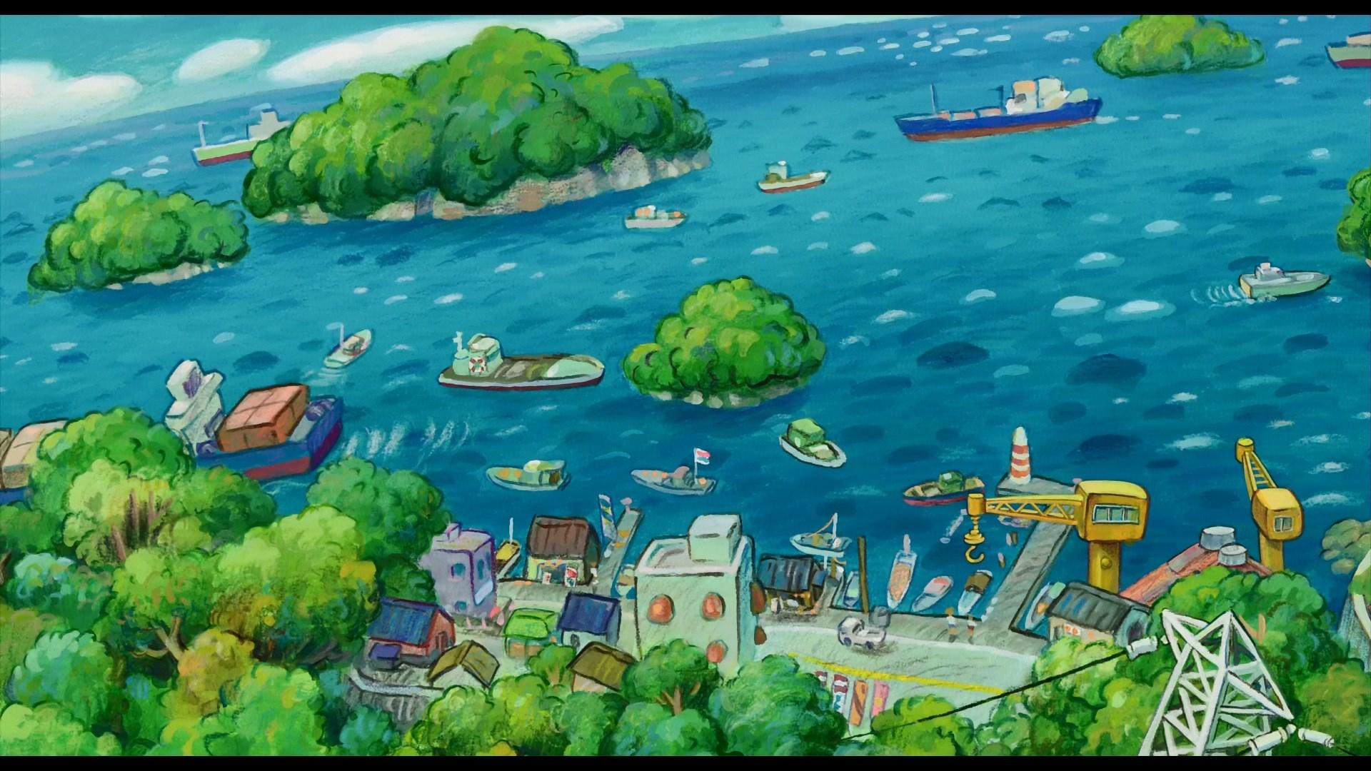 1920x1080 Full HD ponyo wallpaper