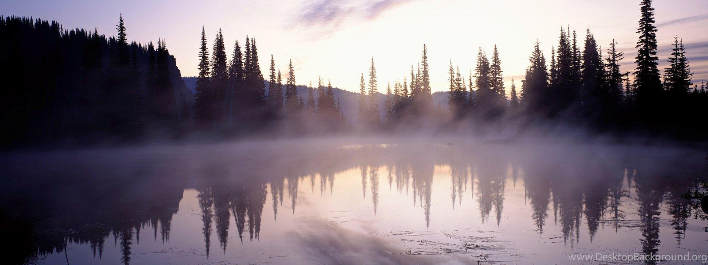 2304x864 High Resolution Panoramic Landscape Wallpaper Dual Screen
