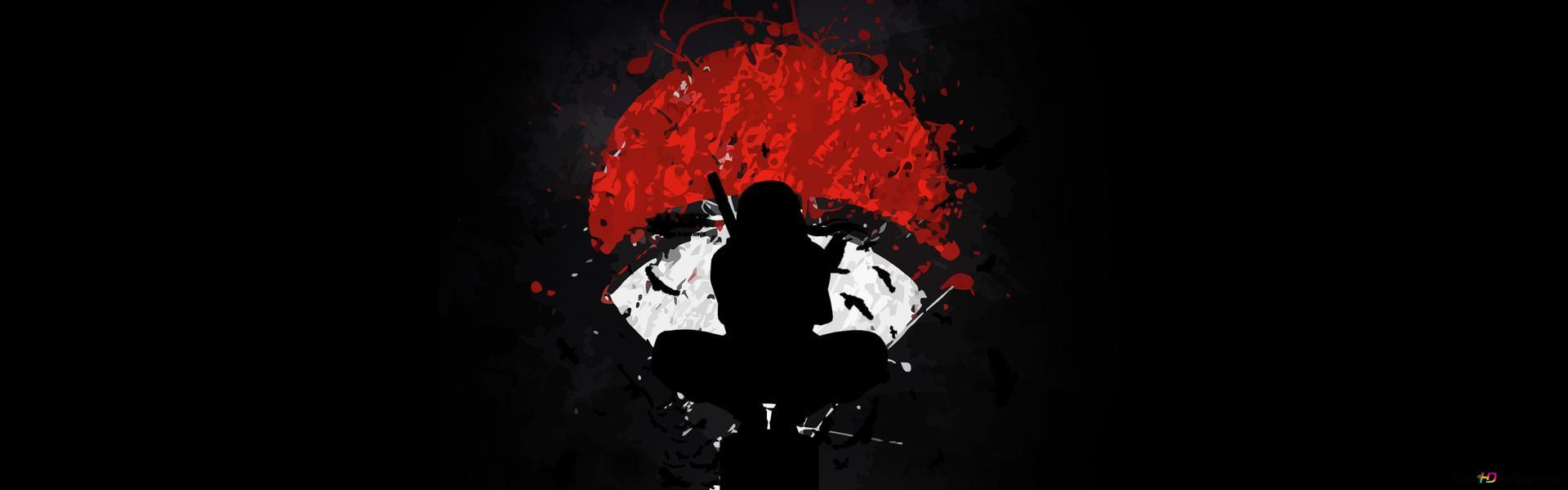 1920x600 Naruto uchiha HD wallpaper download