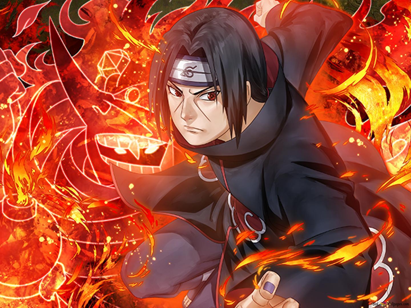 1440x1080 Itachi Uchiha from Naruto Shippuden for Desktop HD wallpaper download